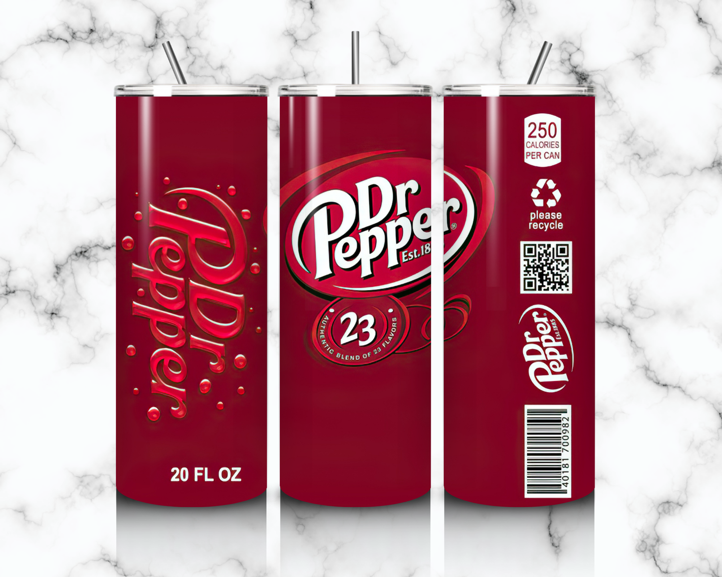 20oz Dr. Pepper Tumbler