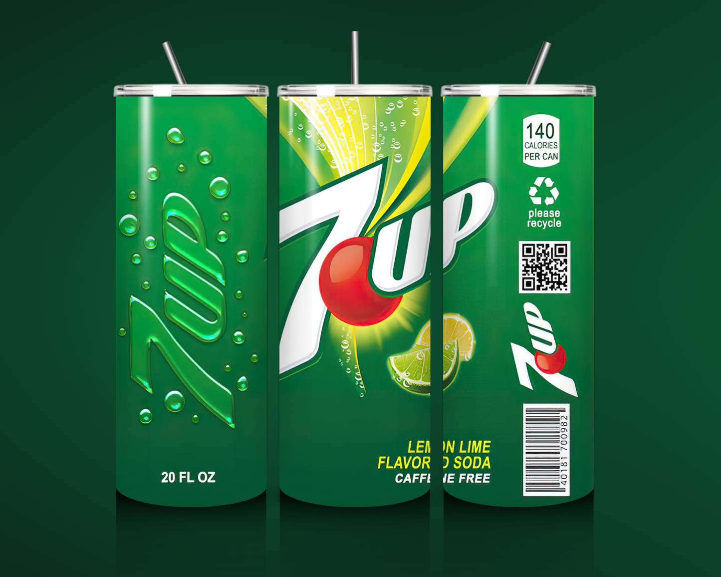 20oz 7up Tumbler