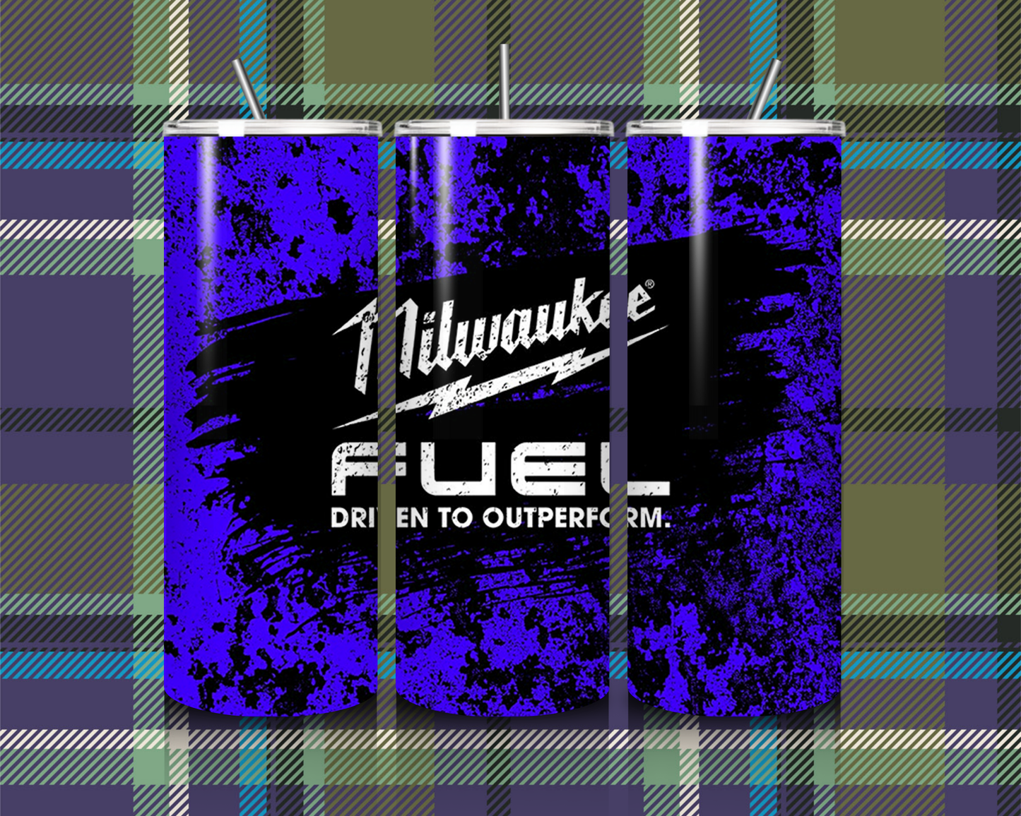 20oz Blue Milwaukee Fuel Tumbler