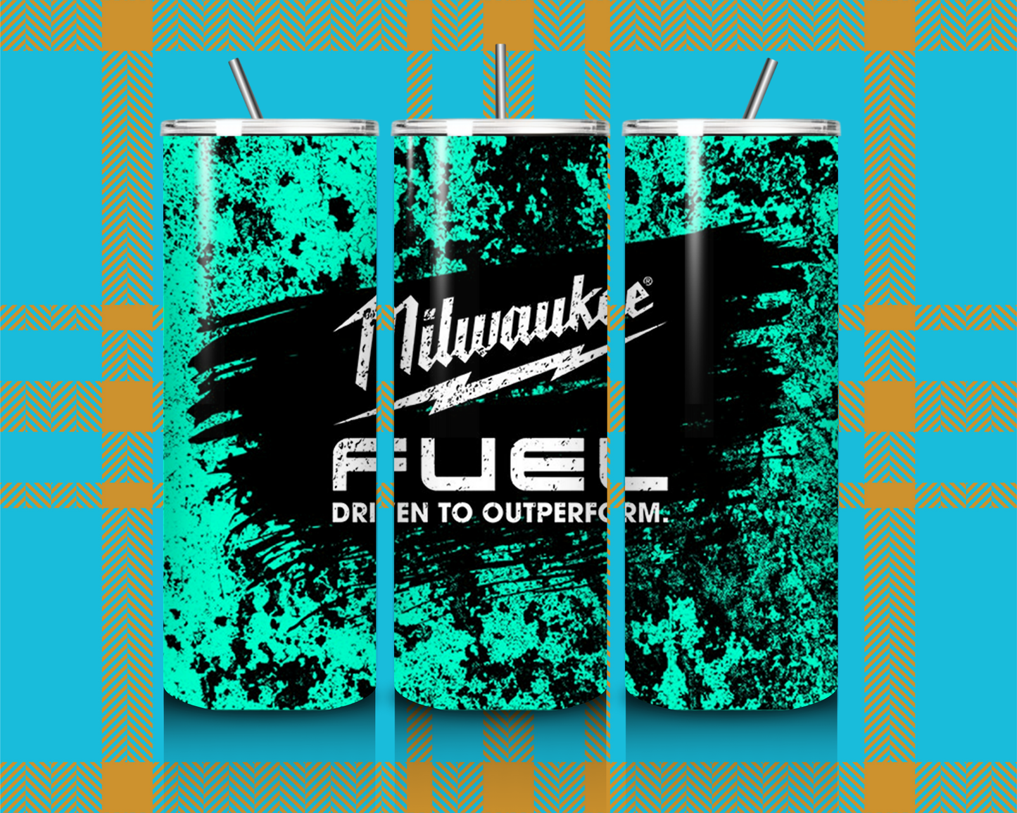 20oz Teal Milwaukee Fuel Tumbler