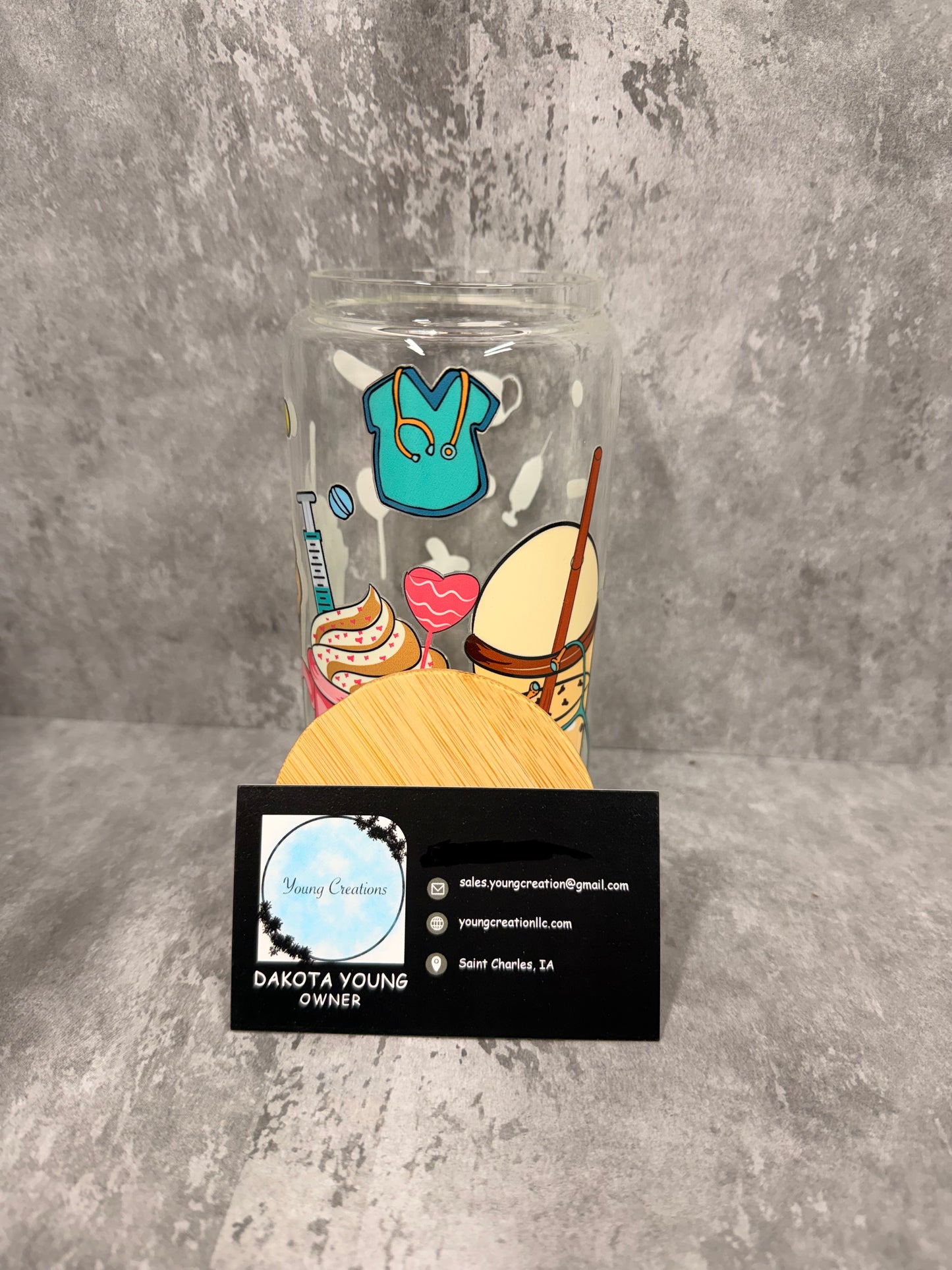 Nurse 16oz Libby Cup