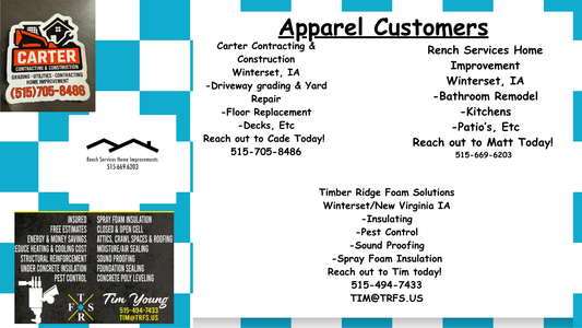 Apparel Customers