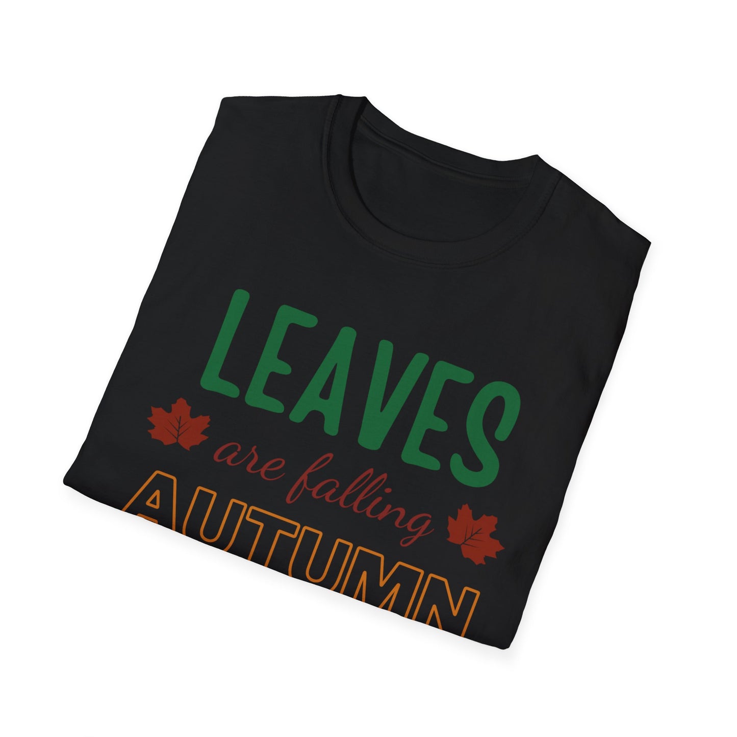 Autumn Leaves Unisex Softstyle T-Shirt