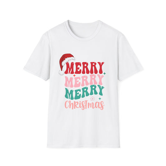 Merry Christmas Unisex Softstyle T-Shirt