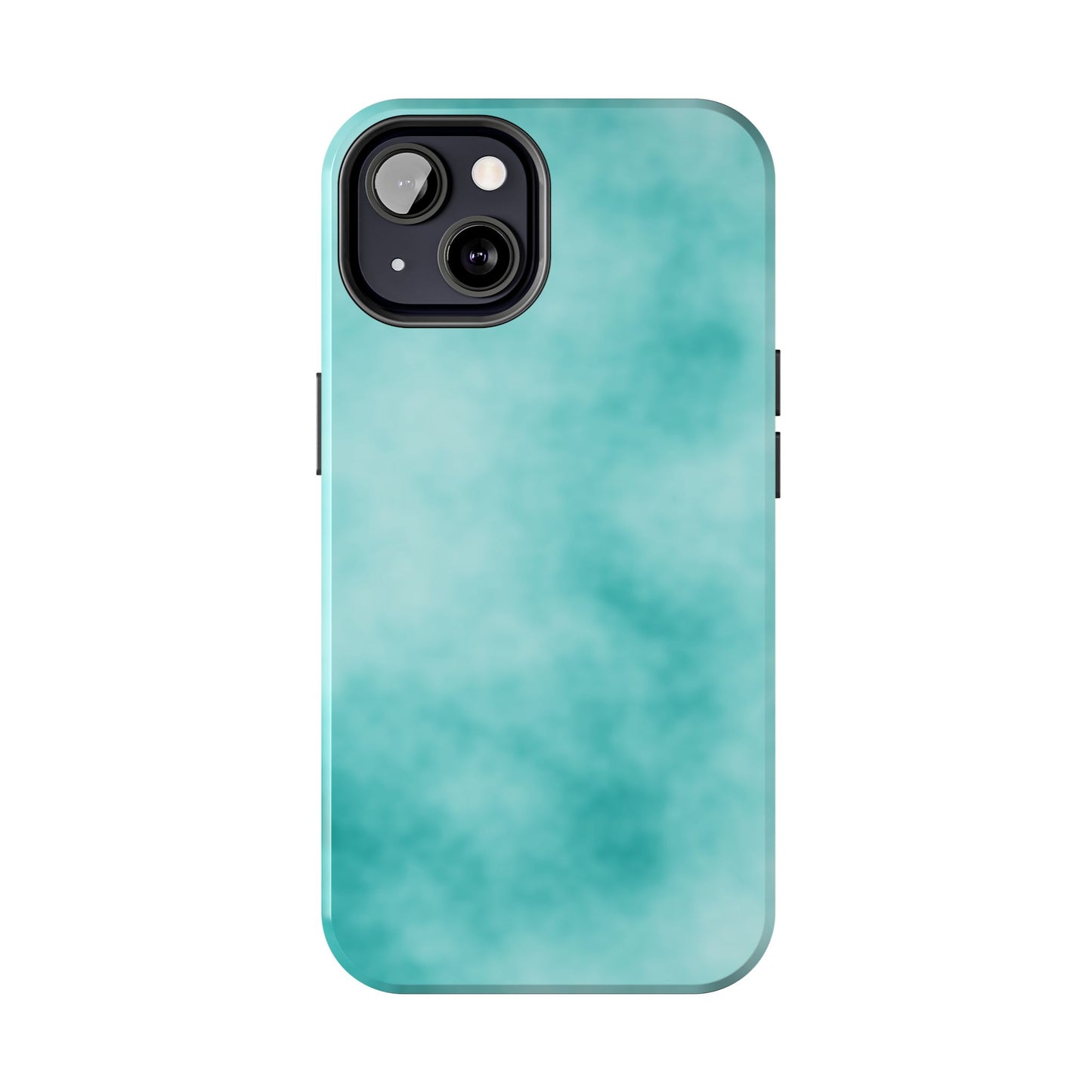 Vibrant Aqua Tough Phone Cases - Stylish & Durable Protection for Your Device