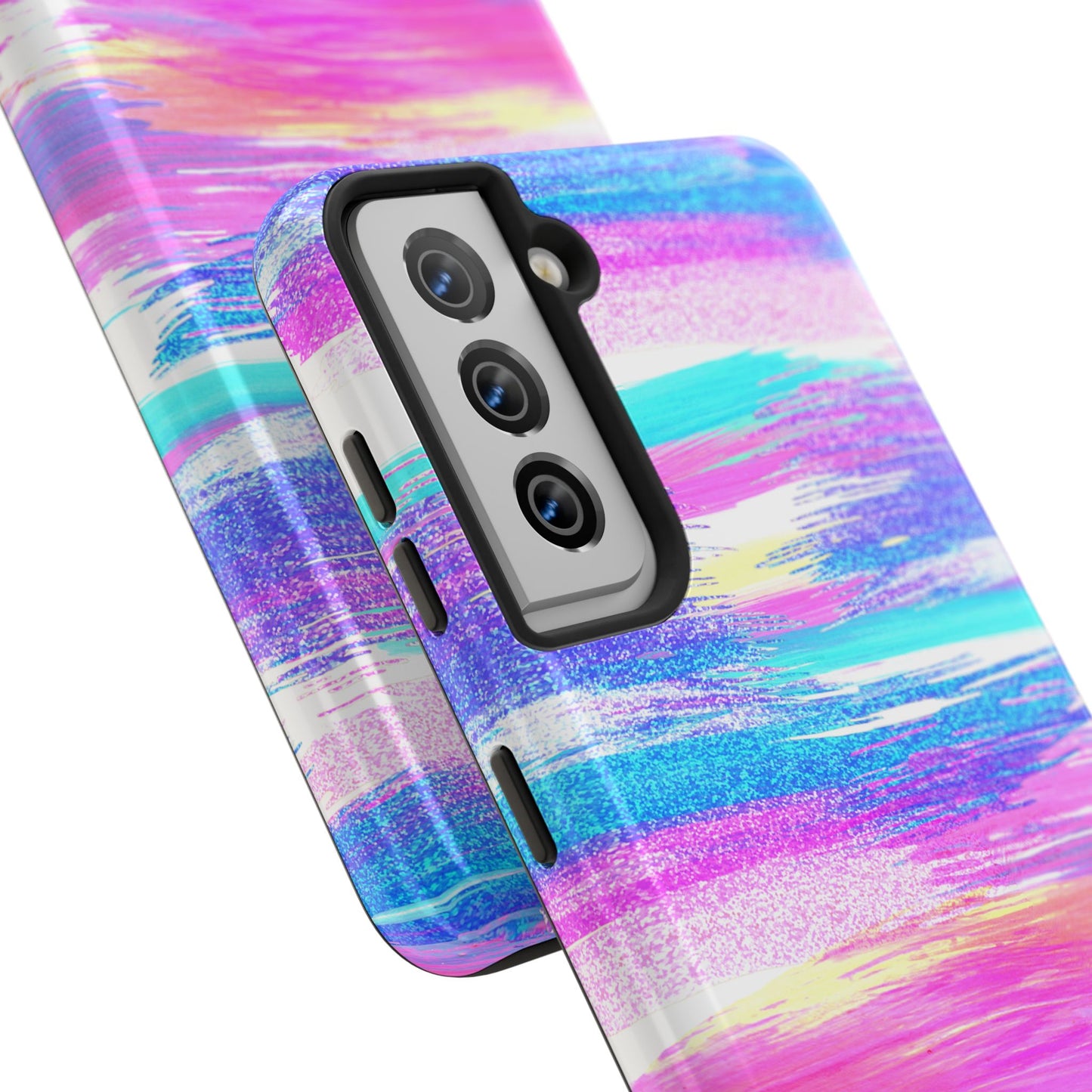 Colorful Abstract Tough Phone Case - Vibrant Protection for Your Device