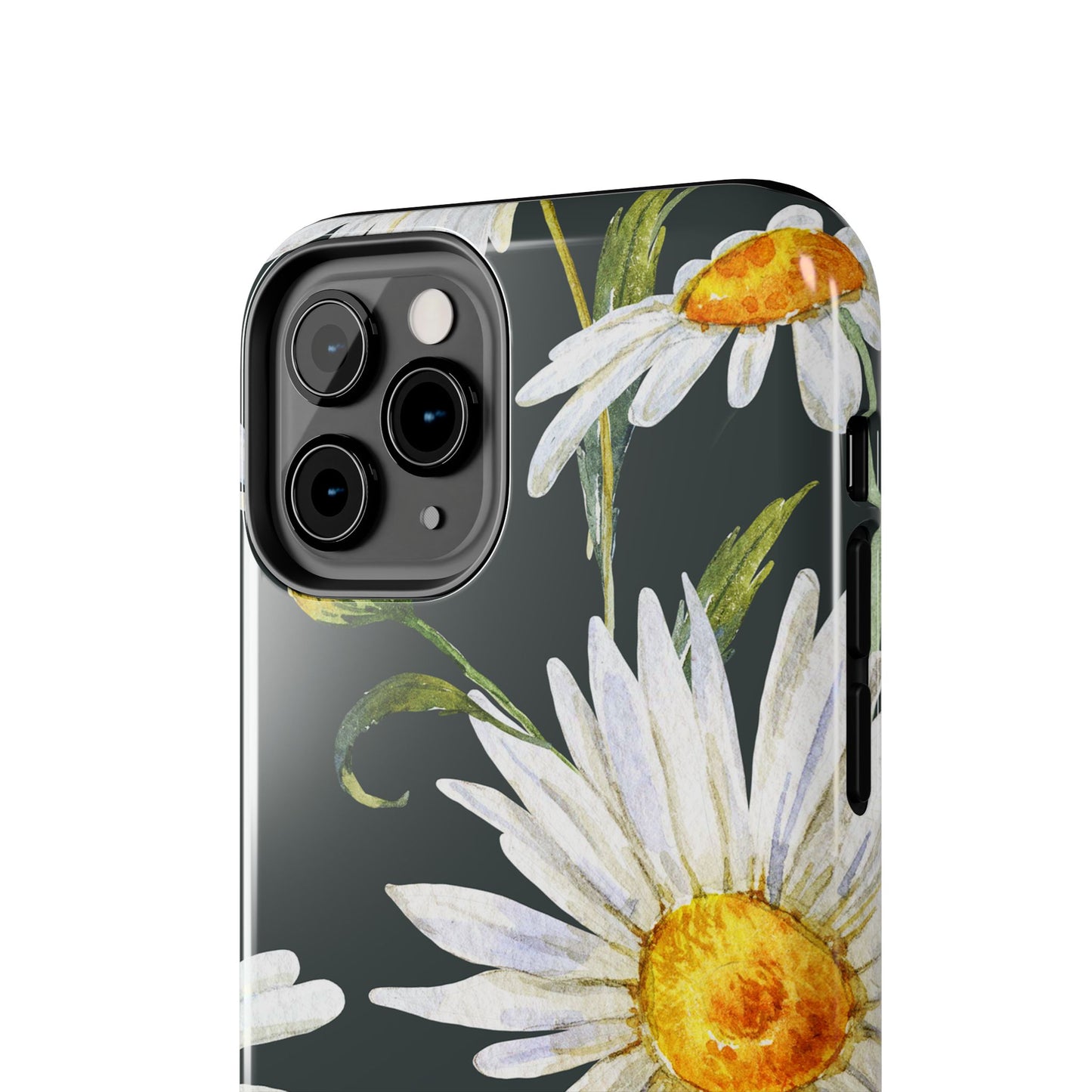 Floral Tough Phone Cases - Durable Protection with Daisy Design