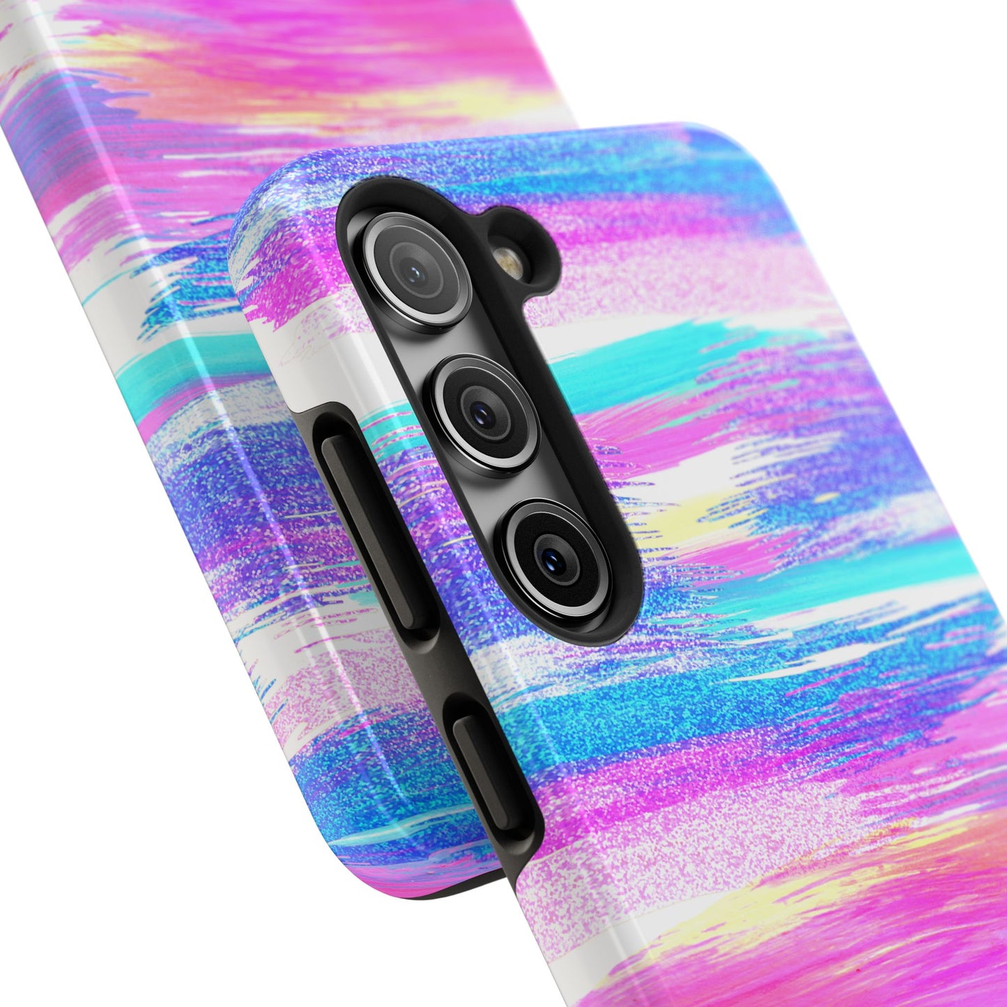 Colorful Abstract Tough Phone Case - Vibrant Protection for Your Device