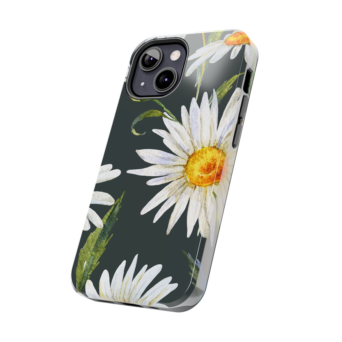 Floral Tough Phone Cases - Durable Protection with Daisy Design