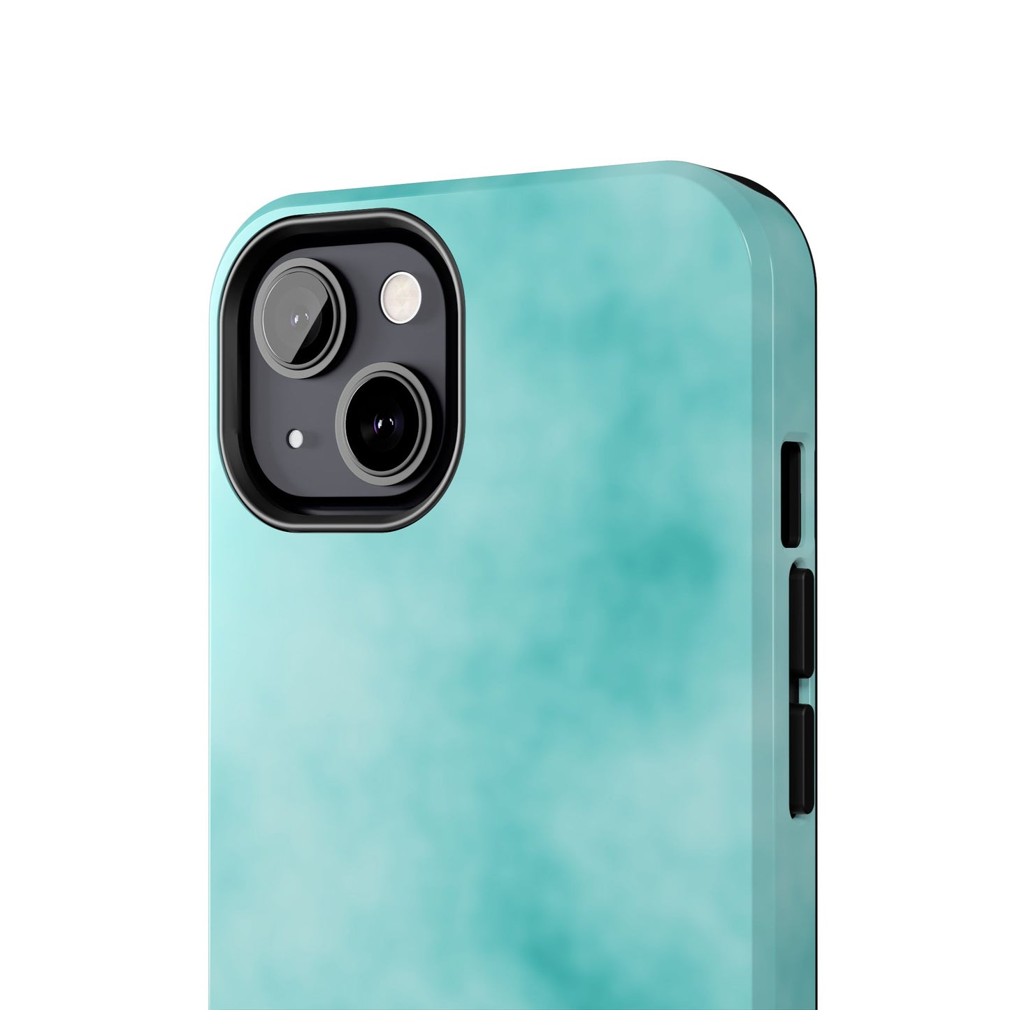 Vibrant Aqua Tough Phone Cases - Stylish & Durable Protection for Your Device