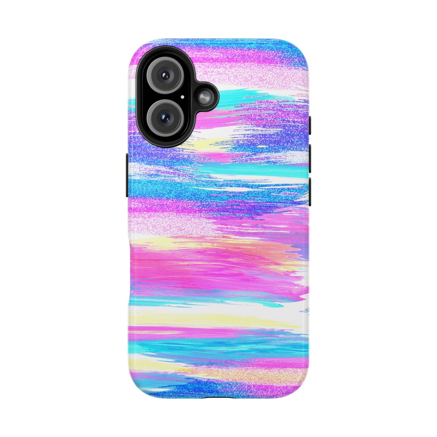 Colorful Abstract Tough Phone Case - Vibrant Protection for Your Device