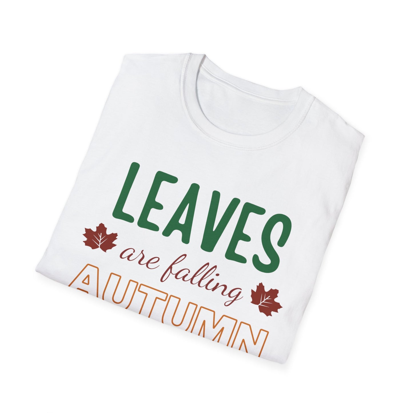 Autumn Leaves Unisex Softstyle T-Shirt