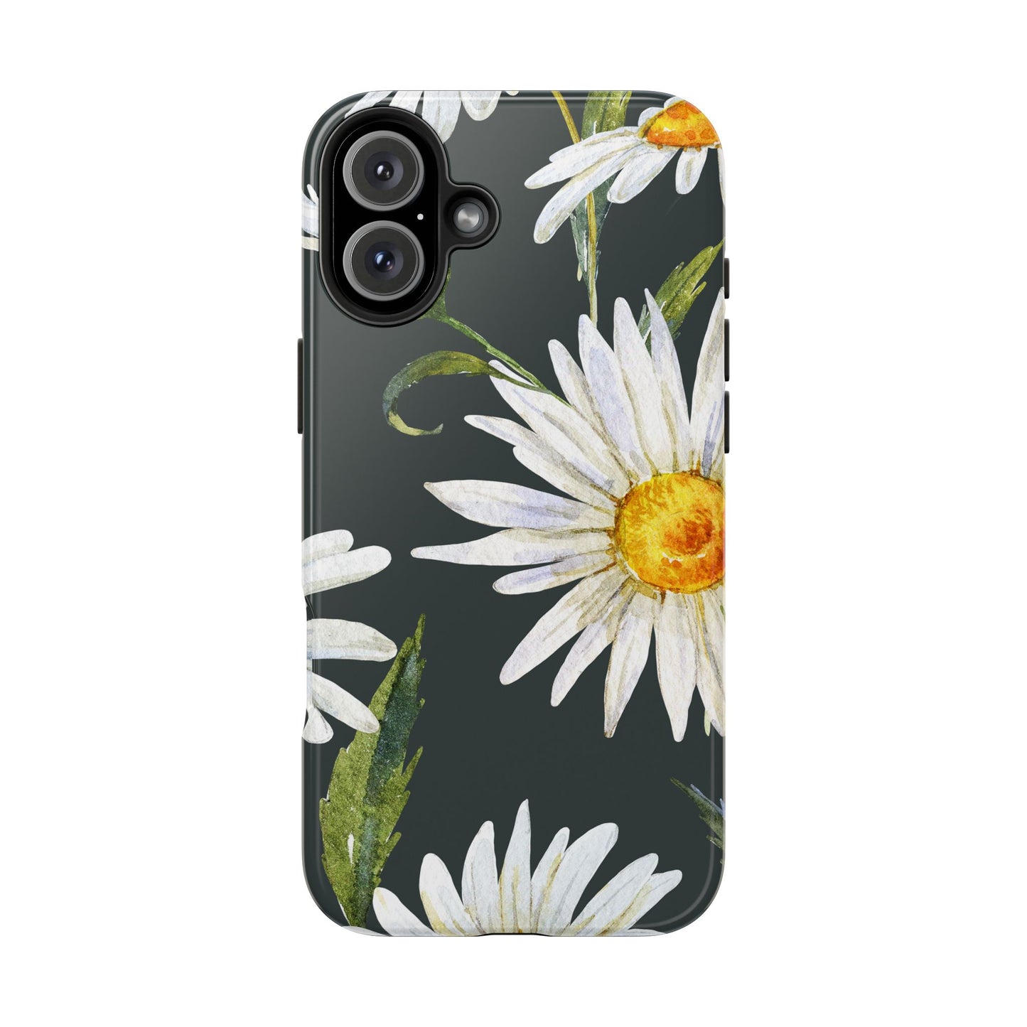 Floral Tough Phone Cases - Durable Protection with Daisy Design