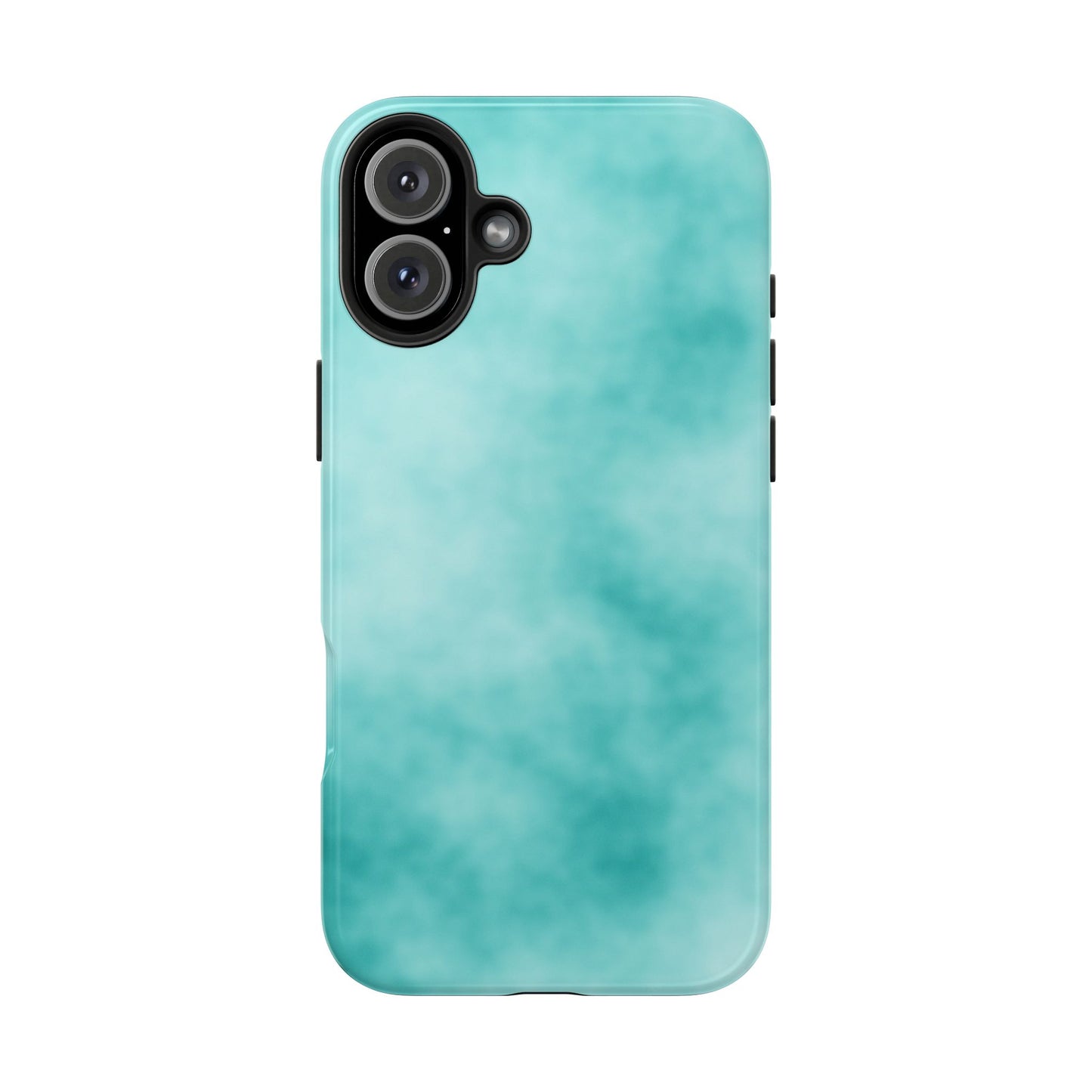 Vibrant Aqua Tough Phone Cases - Stylish & Durable Protection for Your Device