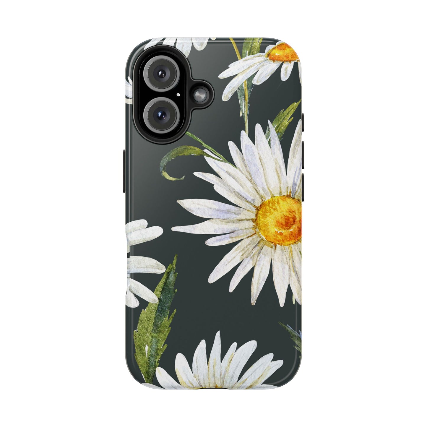 Floral Tough Phone Cases - Durable Protection with Daisy Design