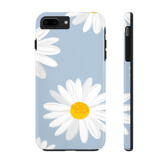 Daisy Floral Tough Phone Case - Durable Protection with a Cheerful Design