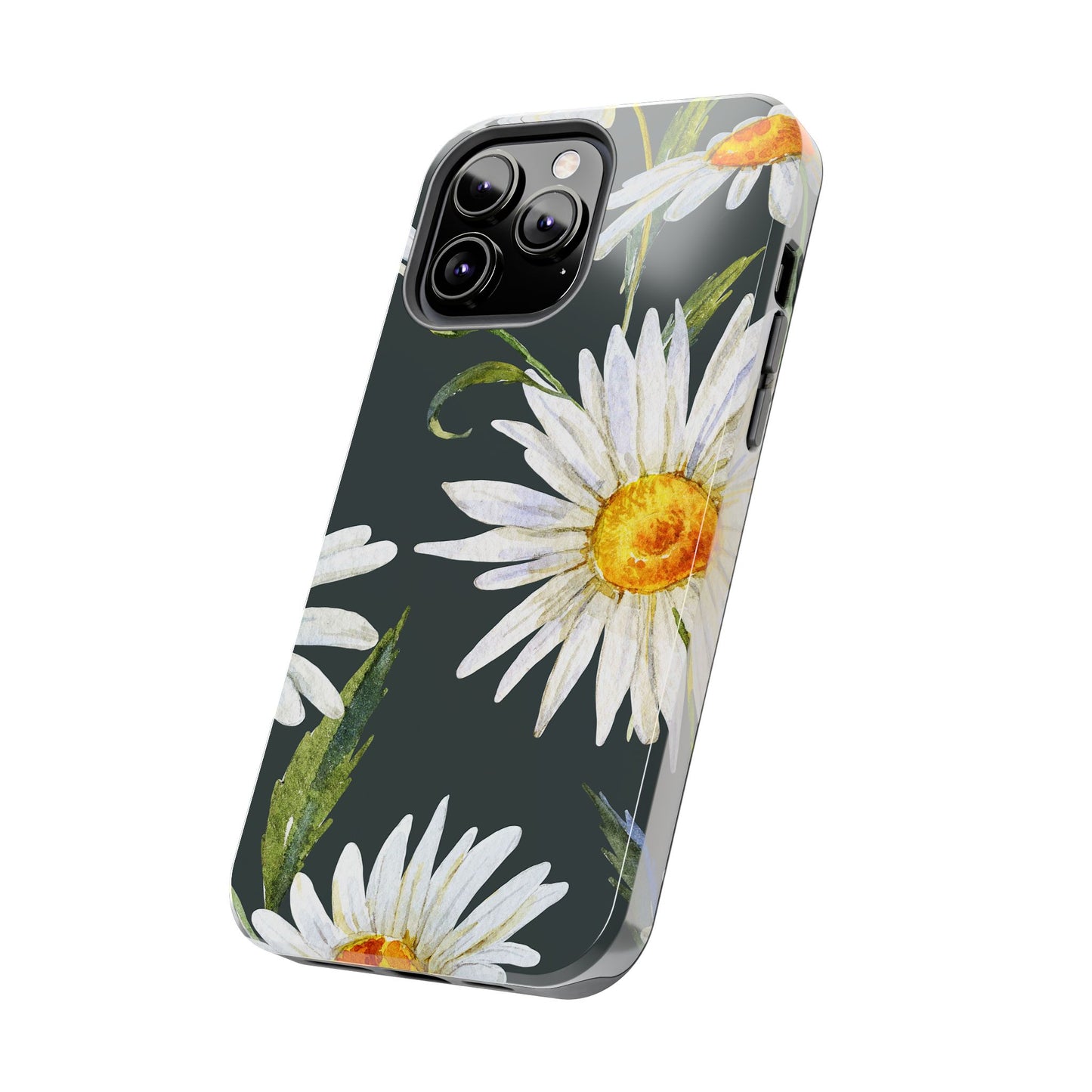 Floral Tough Phone Cases - Durable Protection with Daisy Design