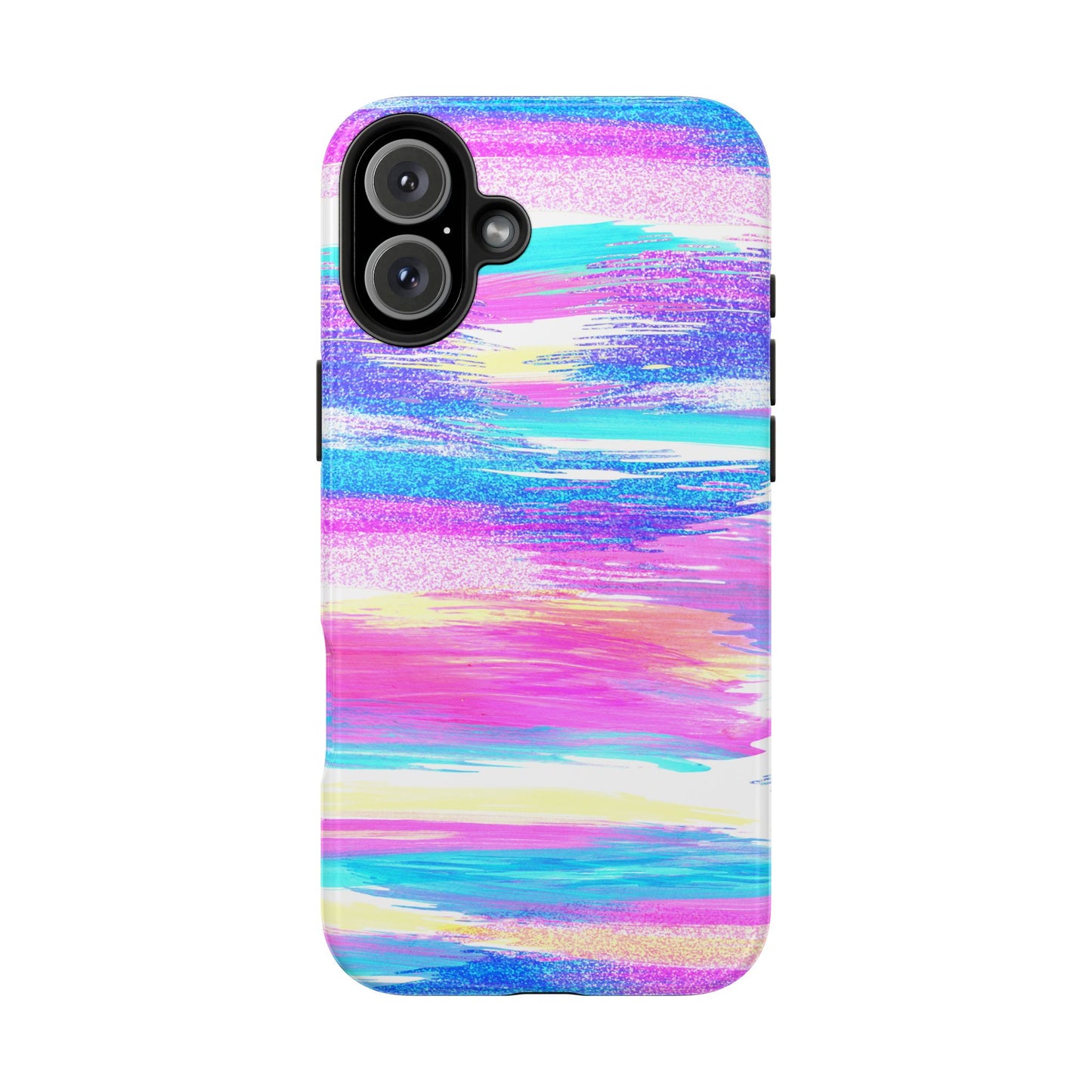 Colorful Abstract Tough Phone Case - Vibrant Protection for Your Device