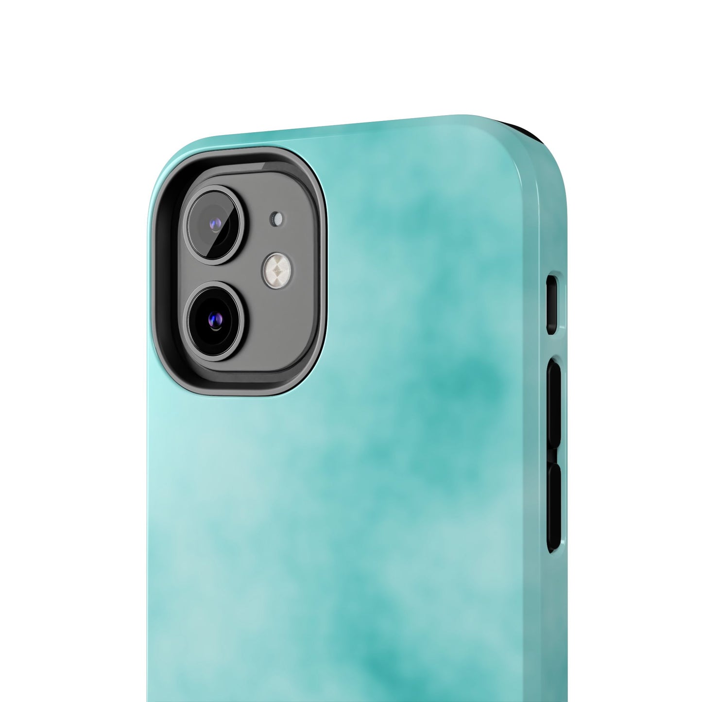 Vibrant Aqua Tough Phone Cases - Stylish & Durable Protection for Your Device