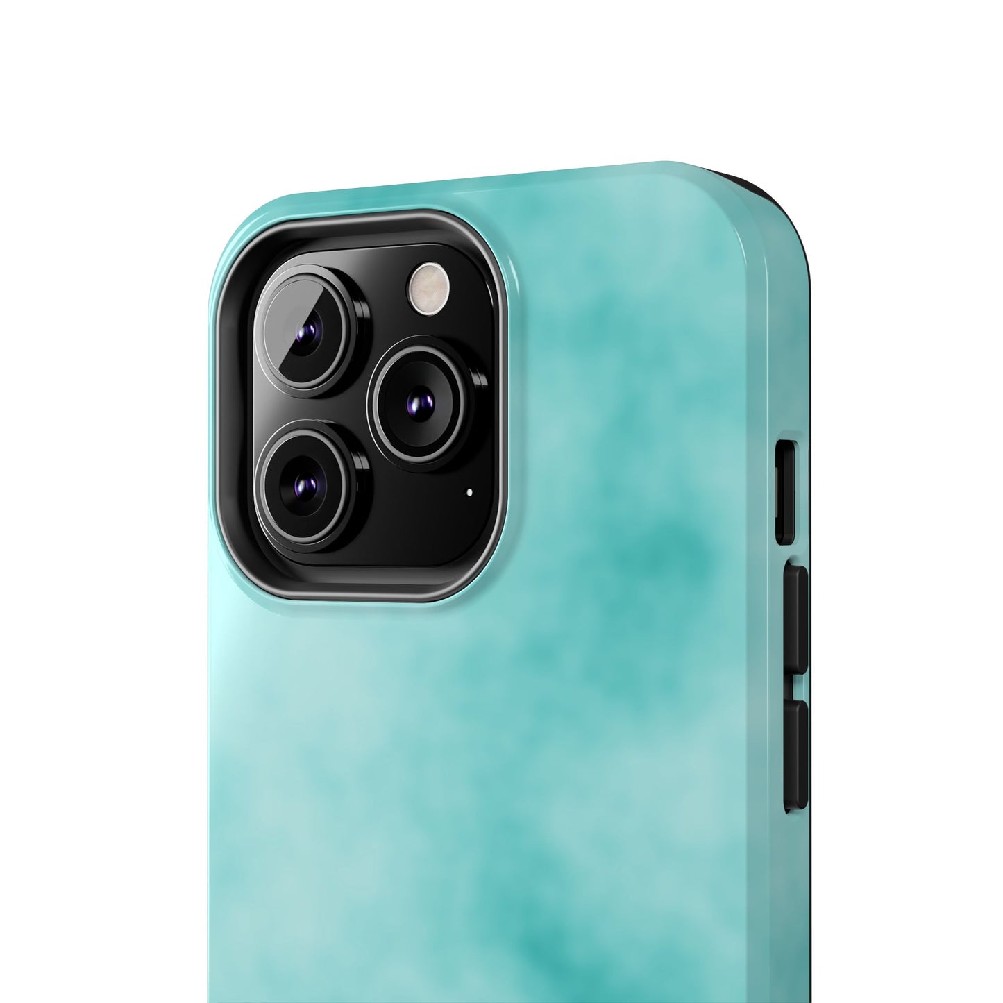 Vibrant Aqua Tough Phone Cases - Stylish & Durable Protection for Your Device