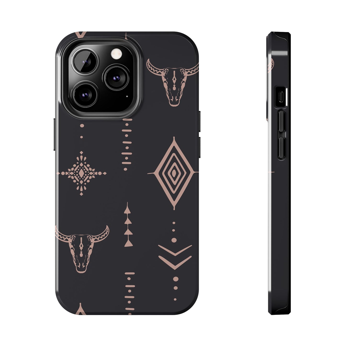 Southwestern Pattern Tough Phone Case - Stylish & Durable