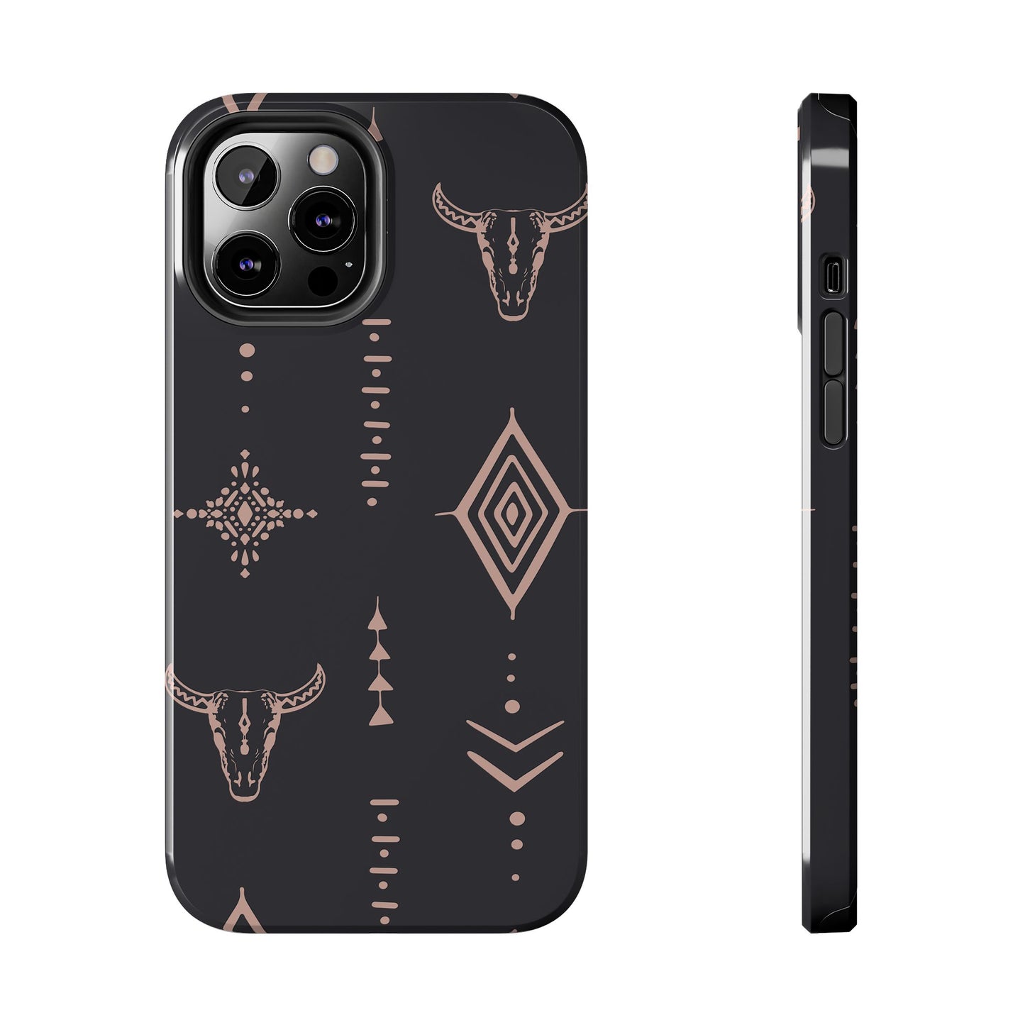 Southwestern Pattern Tough Phone Case - Stylish & Durable