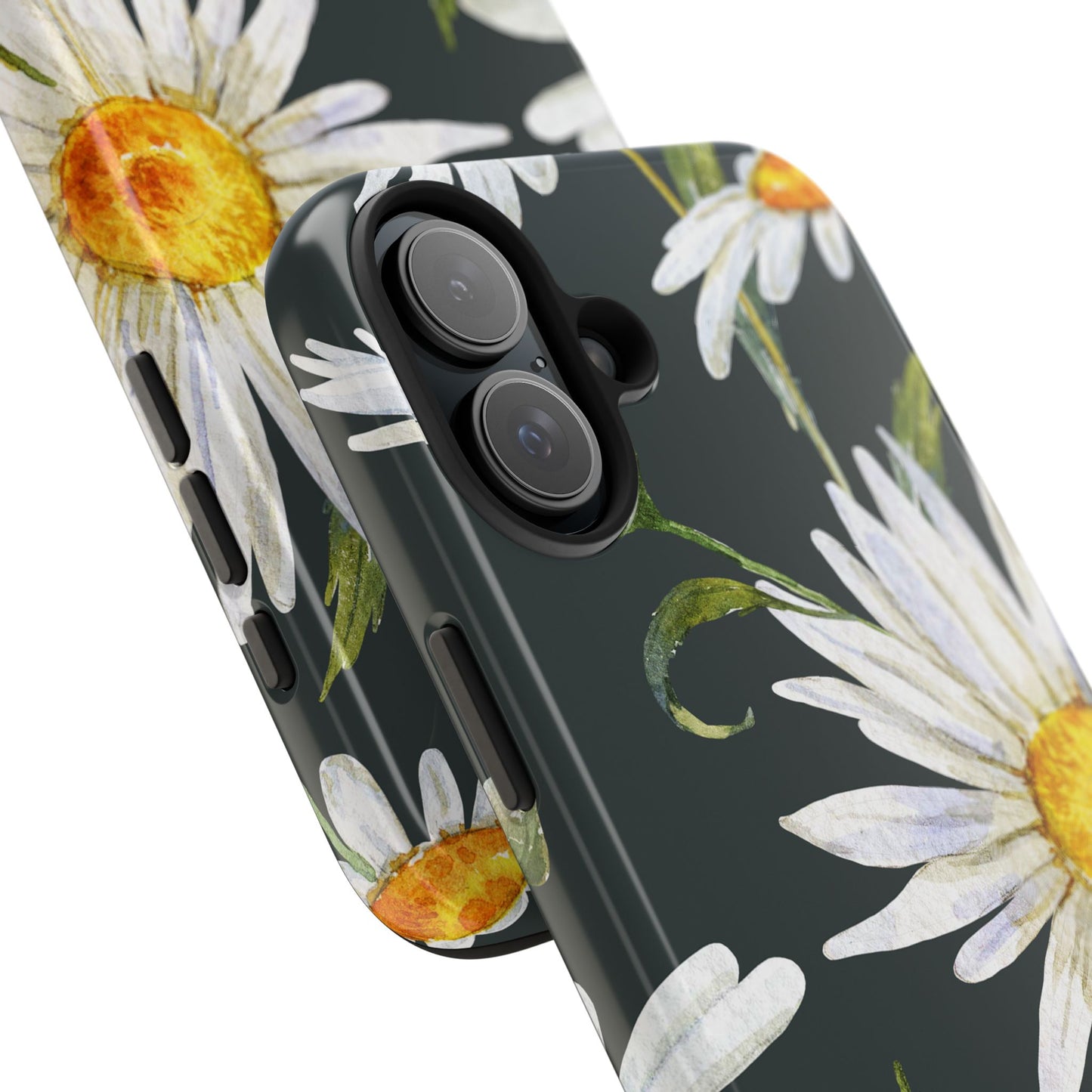 Floral Tough Phone Cases - Durable Protection with Daisy Design