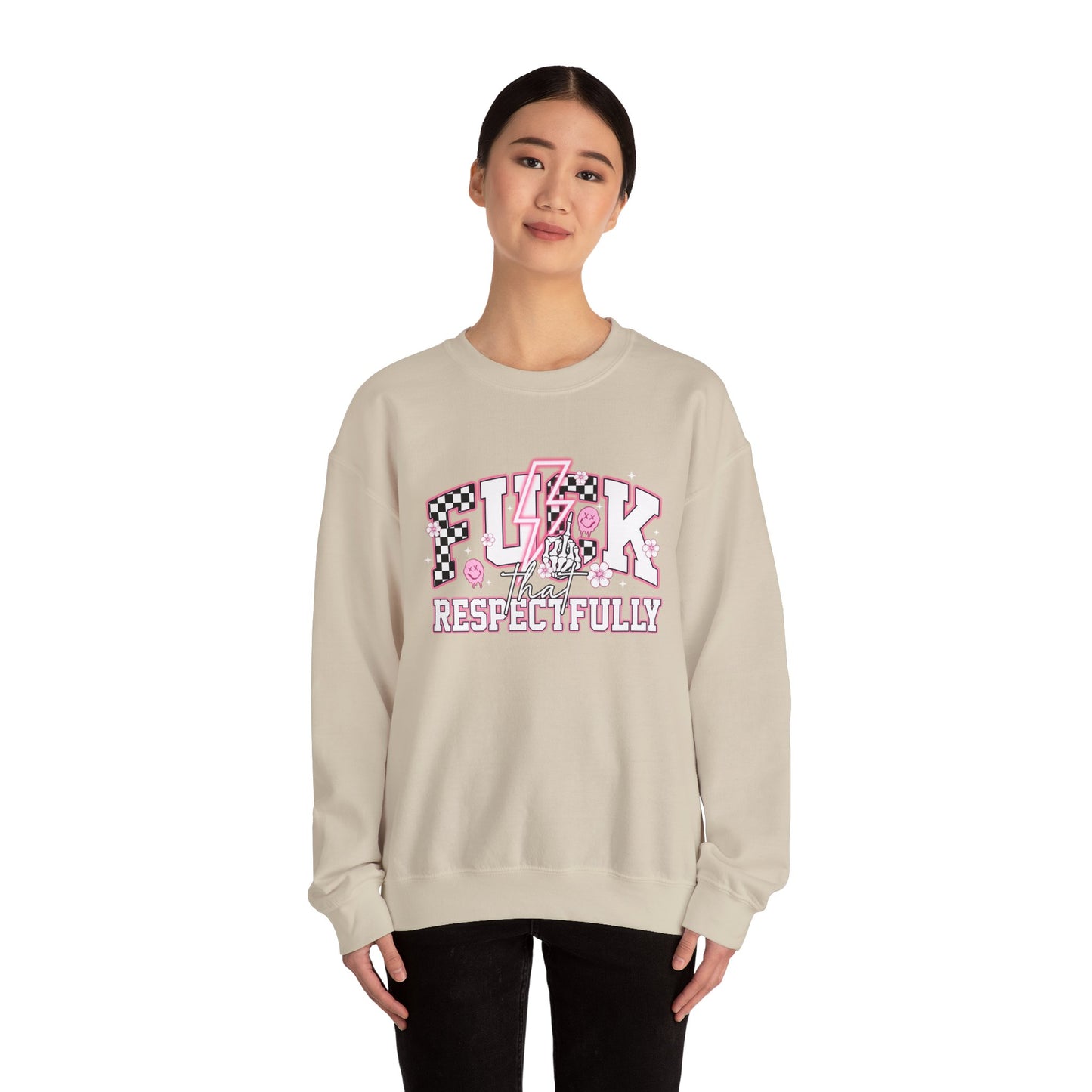 F**k That Respectfully Unisex Heavy Blend™ Crewneck Sweatshirt