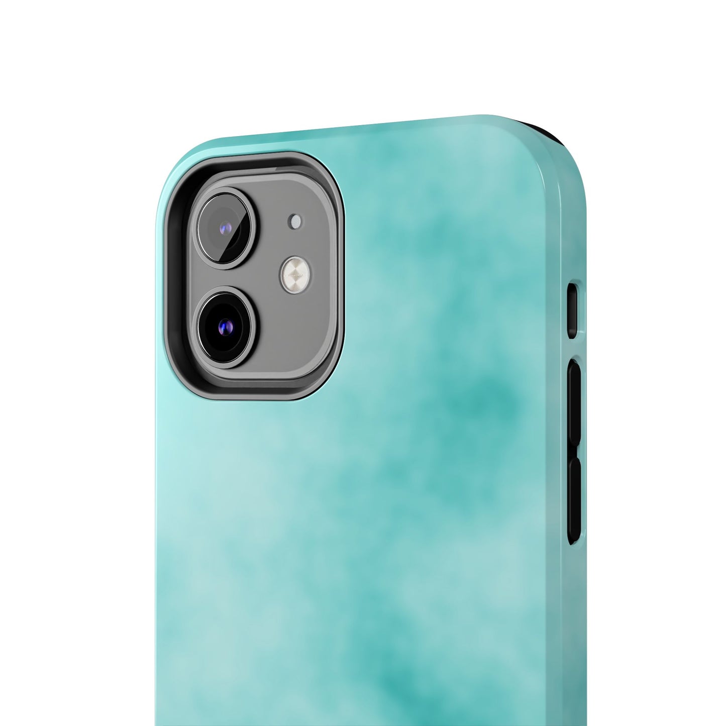 Vibrant Aqua Tough Phone Cases - Stylish & Durable Protection for Your Device