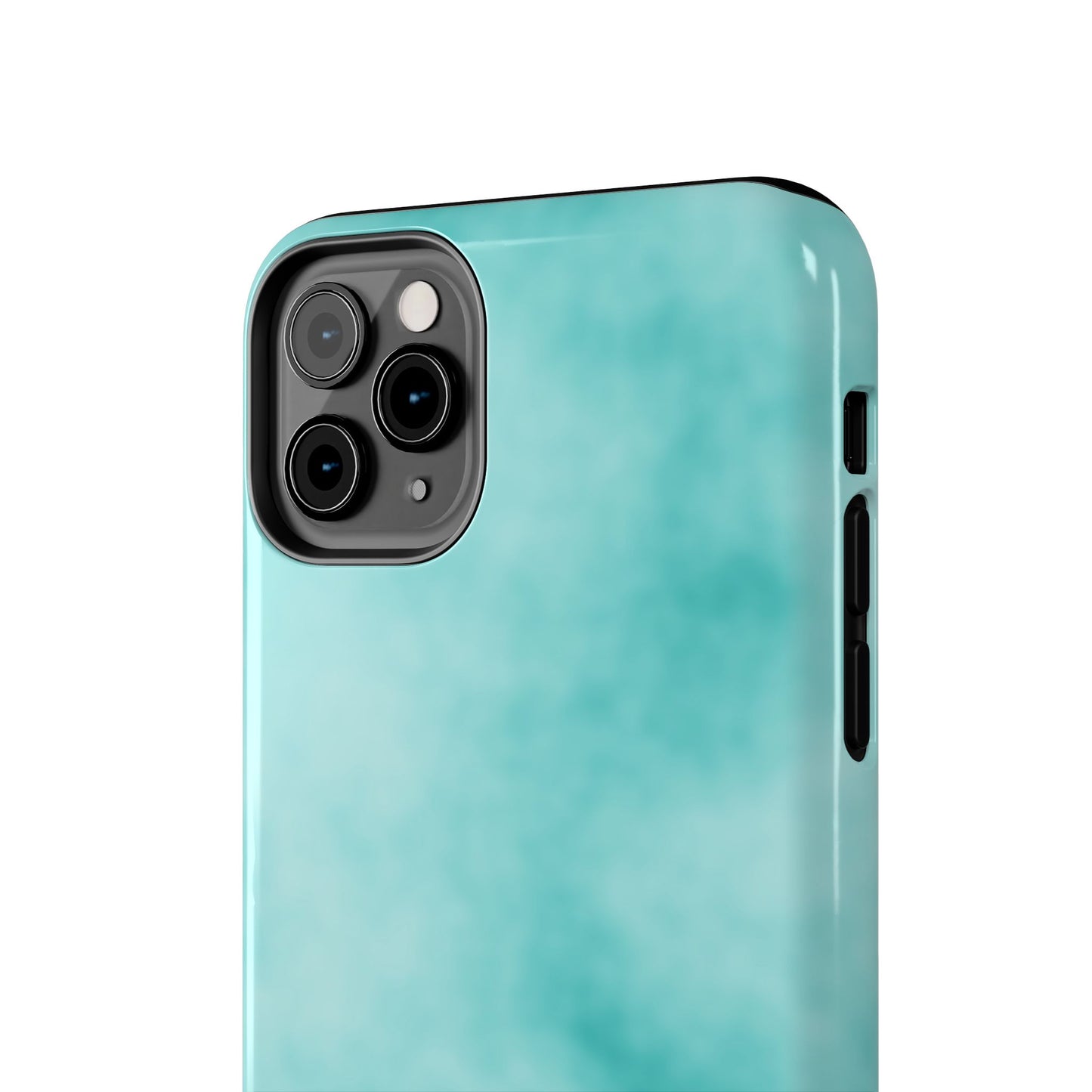 Vibrant Aqua Tough Phone Cases - Stylish & Durable Protection for Your Device