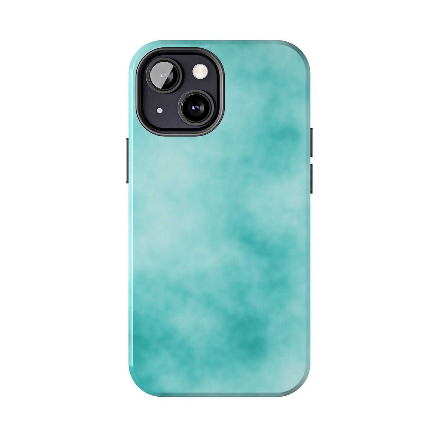 Vibrant Aqua Tough Phone Cases - Stylish & Durable Protection for Your Device