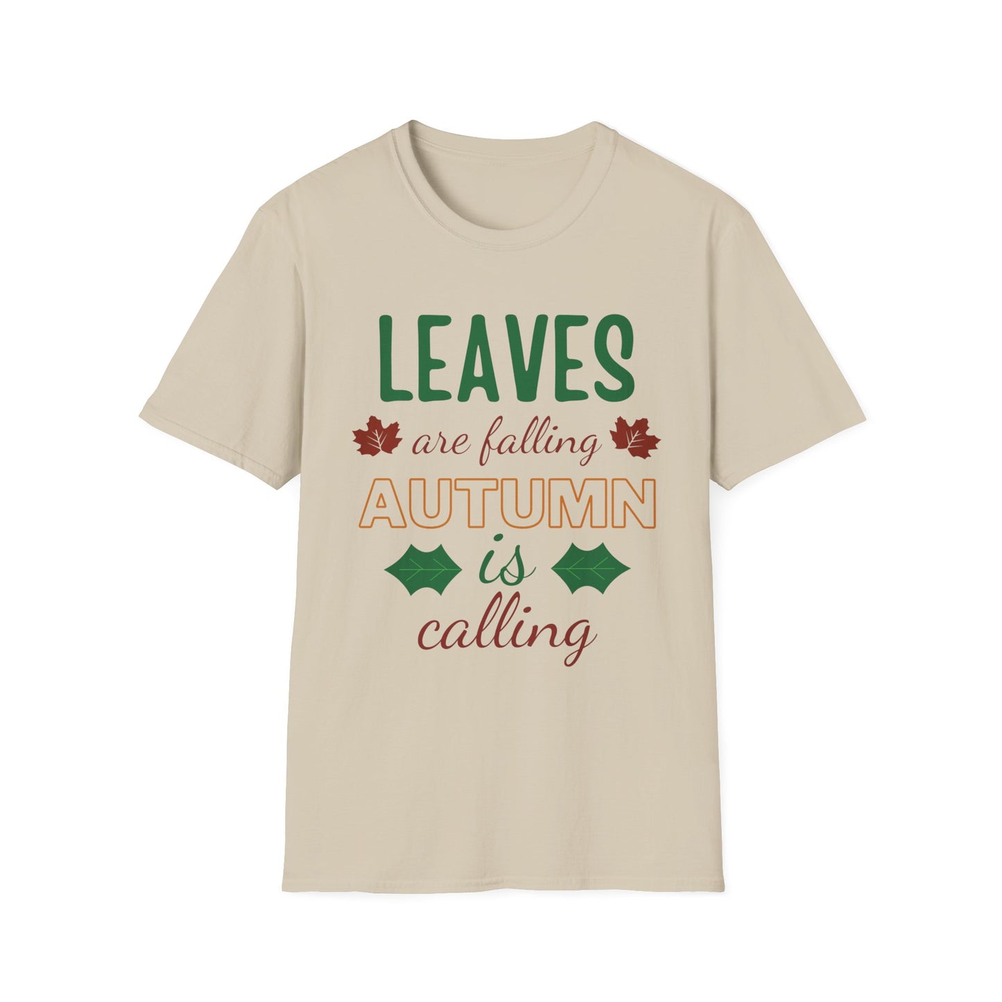 Autumn Leaves Unisex Softstyle T-Shirt