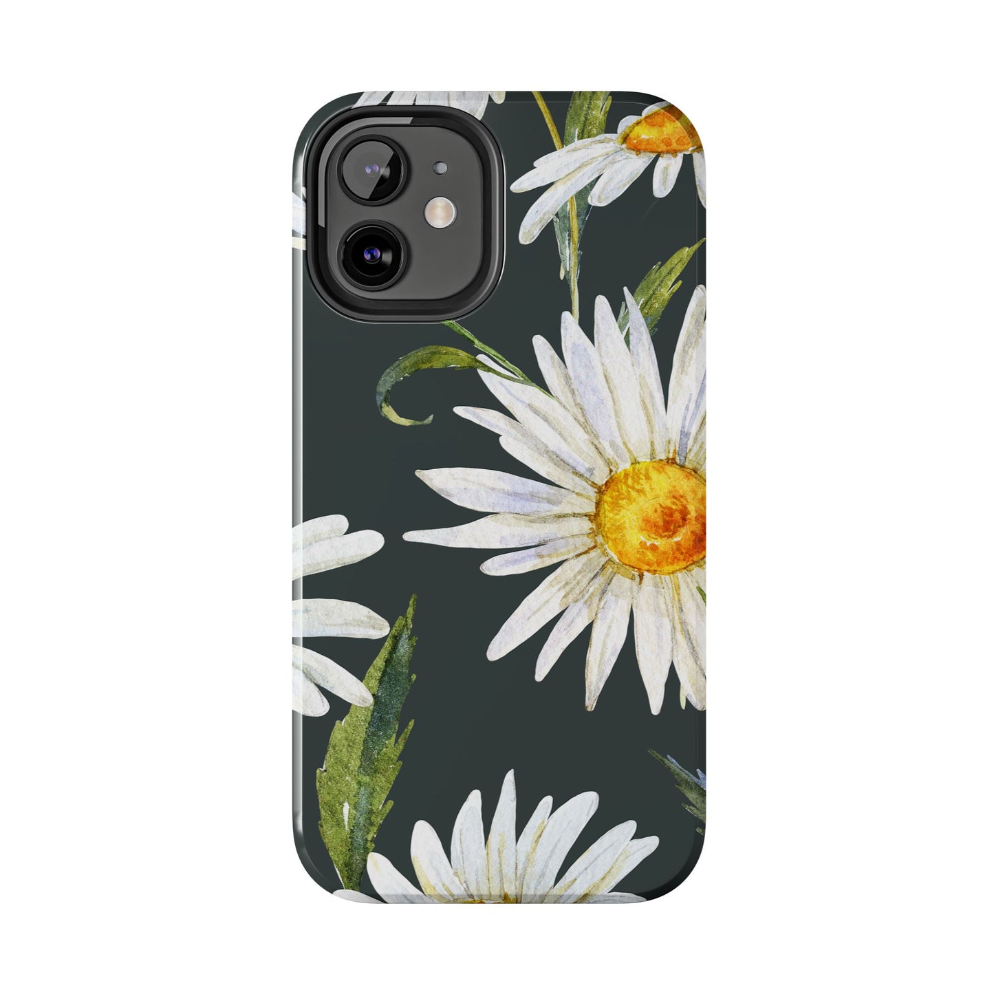 Floral Tough Phone Cases - Durable Protection with Daisy Design