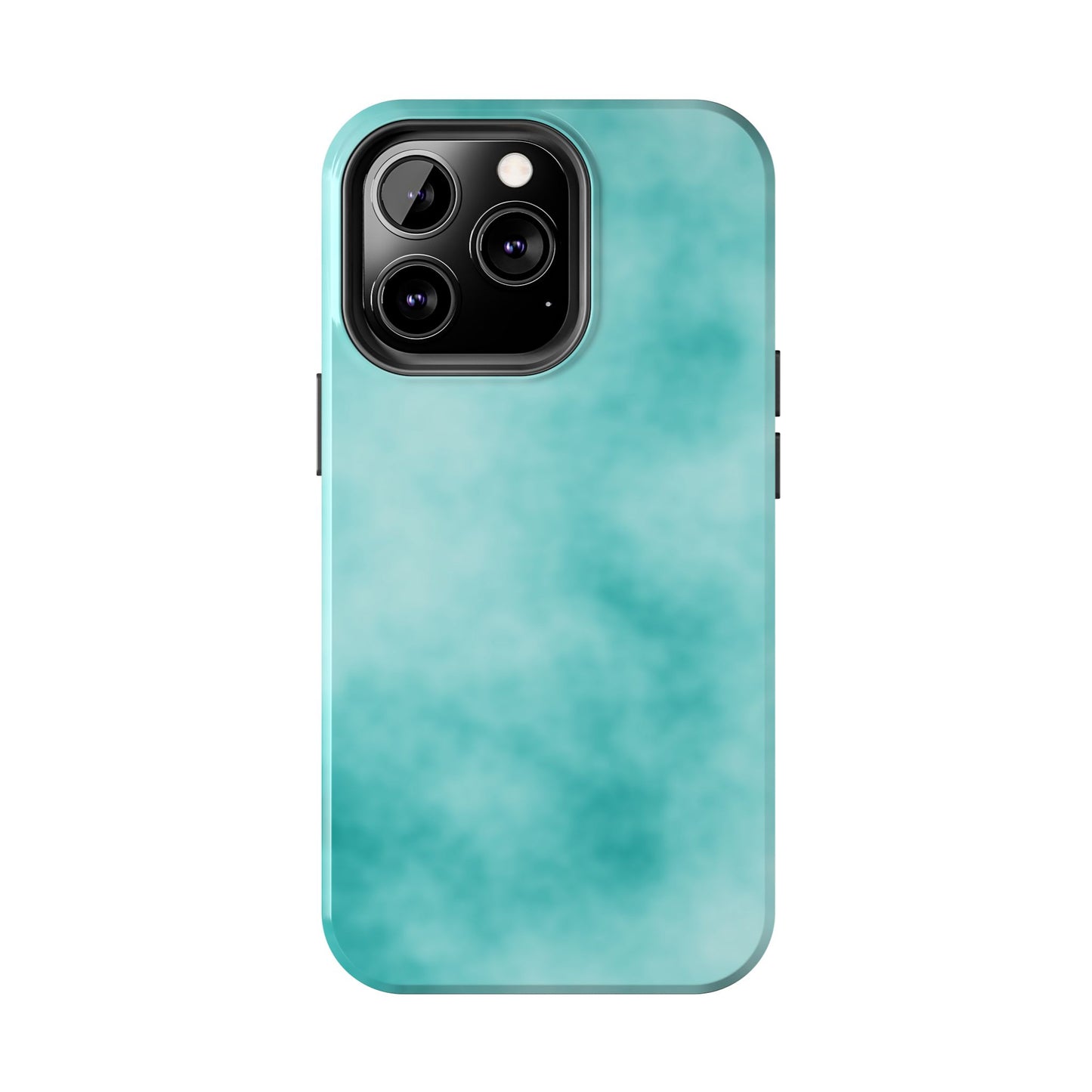 Vibrant Aqua Tough Phone Cases - Stylish & Durable Protection for Your Device