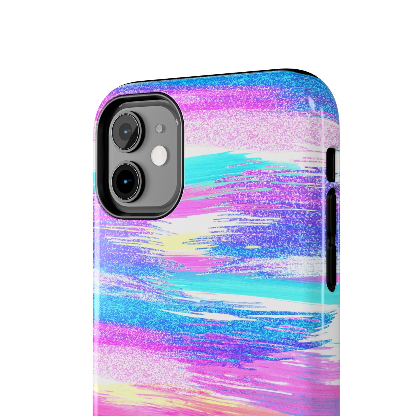 Colorful Abstract Tough Phone Case - Vibrant Protection for Your Device