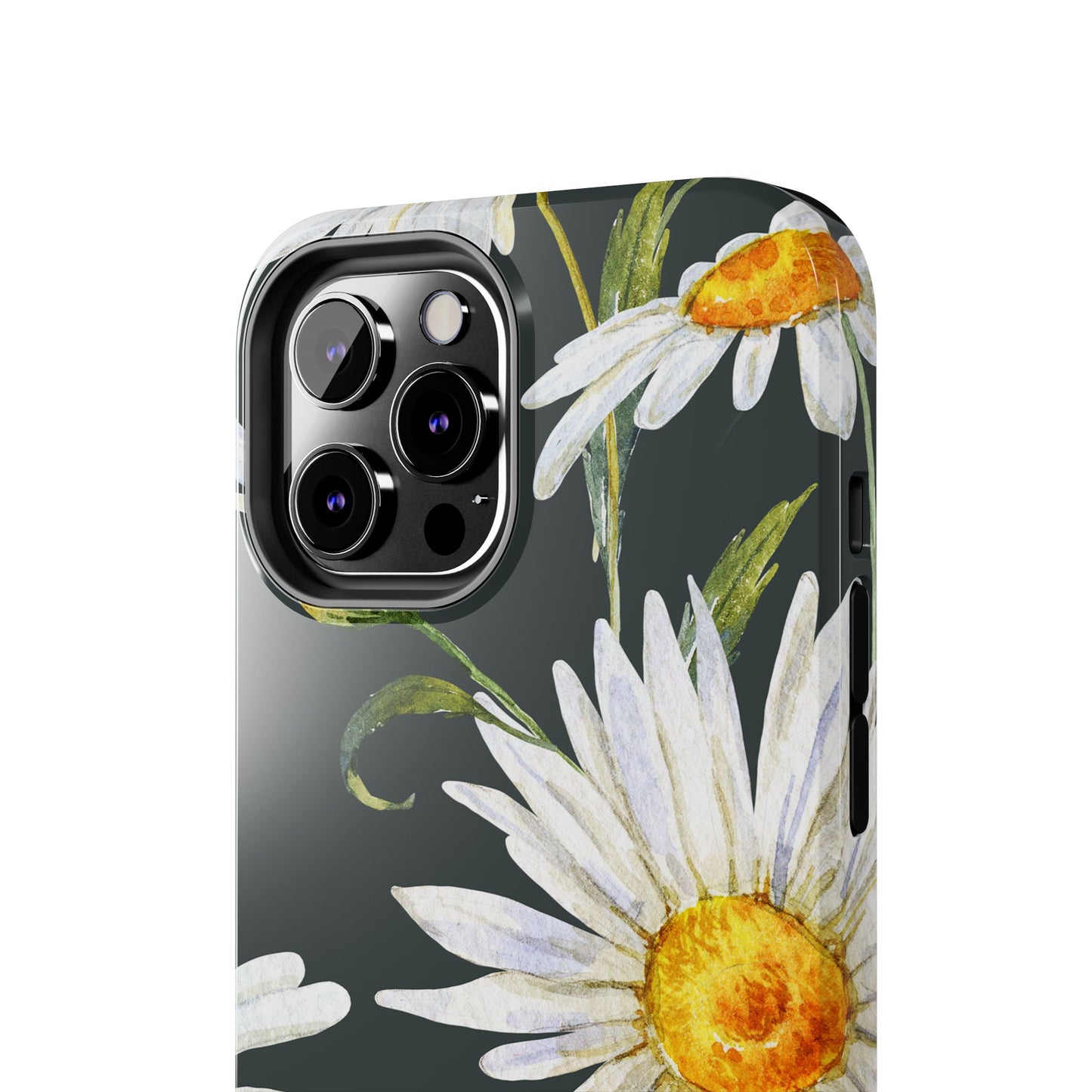 Floral Tough Phone Cases - Durable Protection with Daisy Design