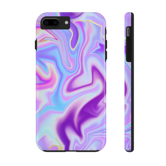 Vibrant Marble Tough Phone Case - Stylish Protection for All Occasions