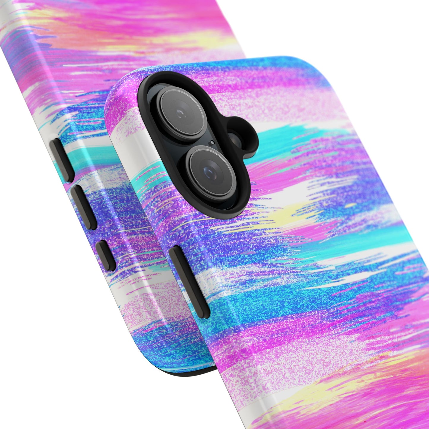 Colorful Abstract Tough Phone Case - Vibrant Protection for Your Device