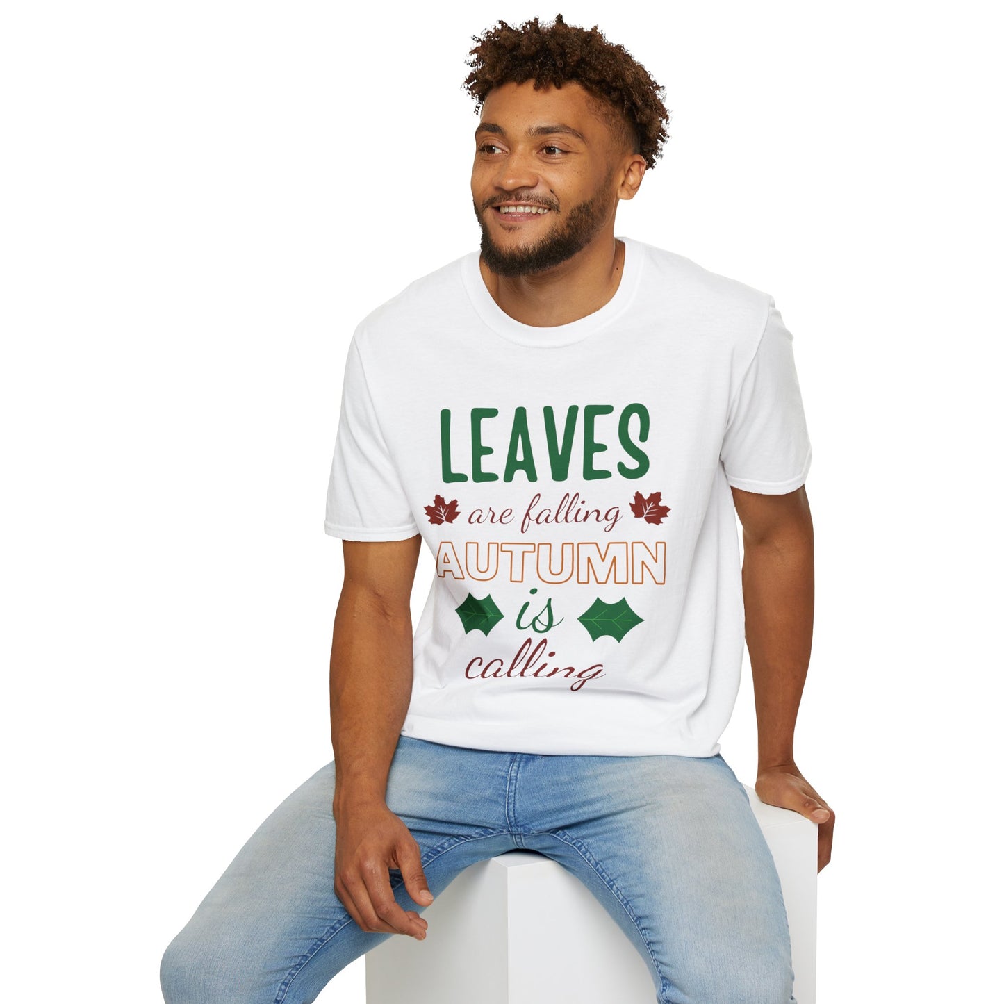 Autumn Leaves Unisex Softstyle T-Shirt