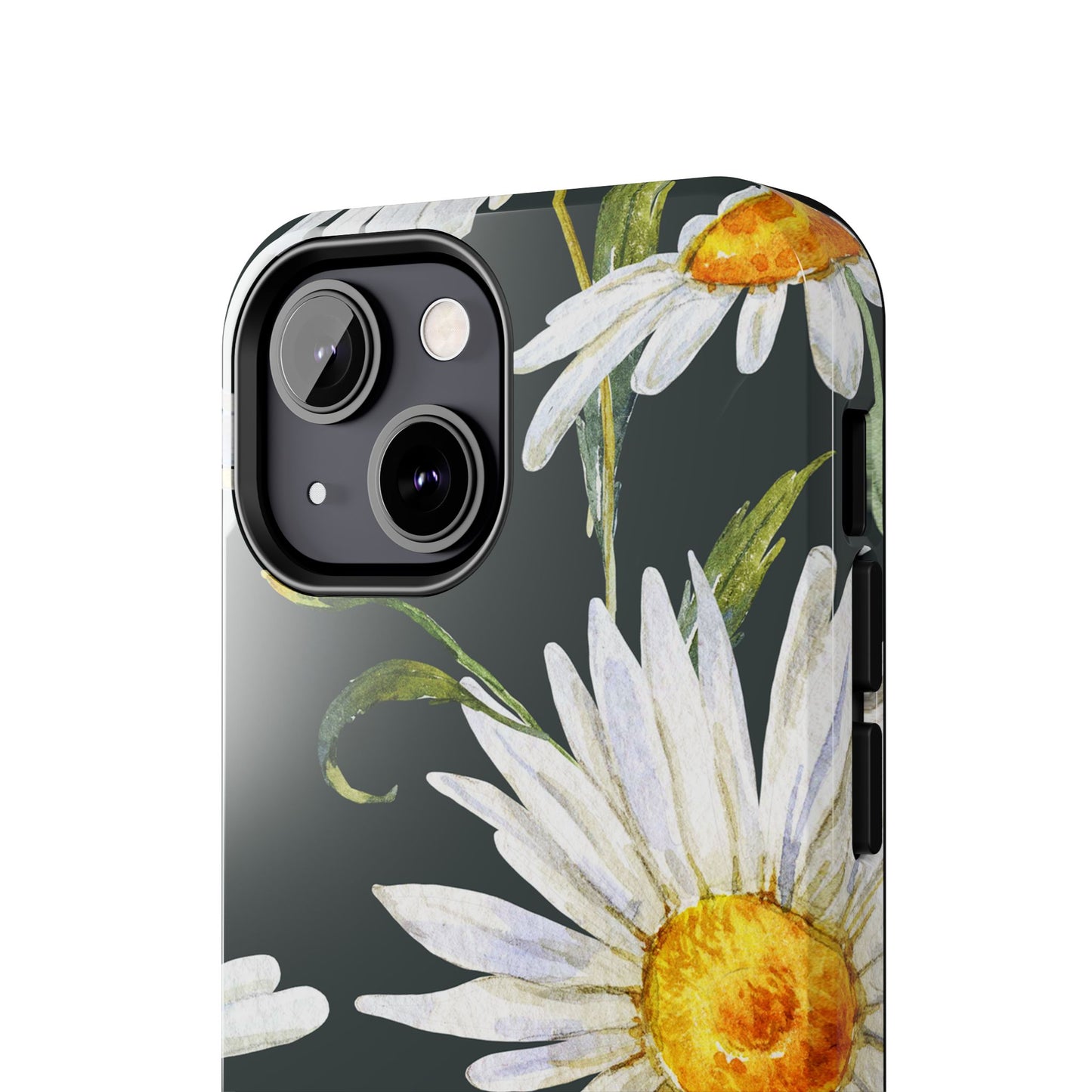 Floral Tough Phone Cases - Durable Protection with Daisy Design