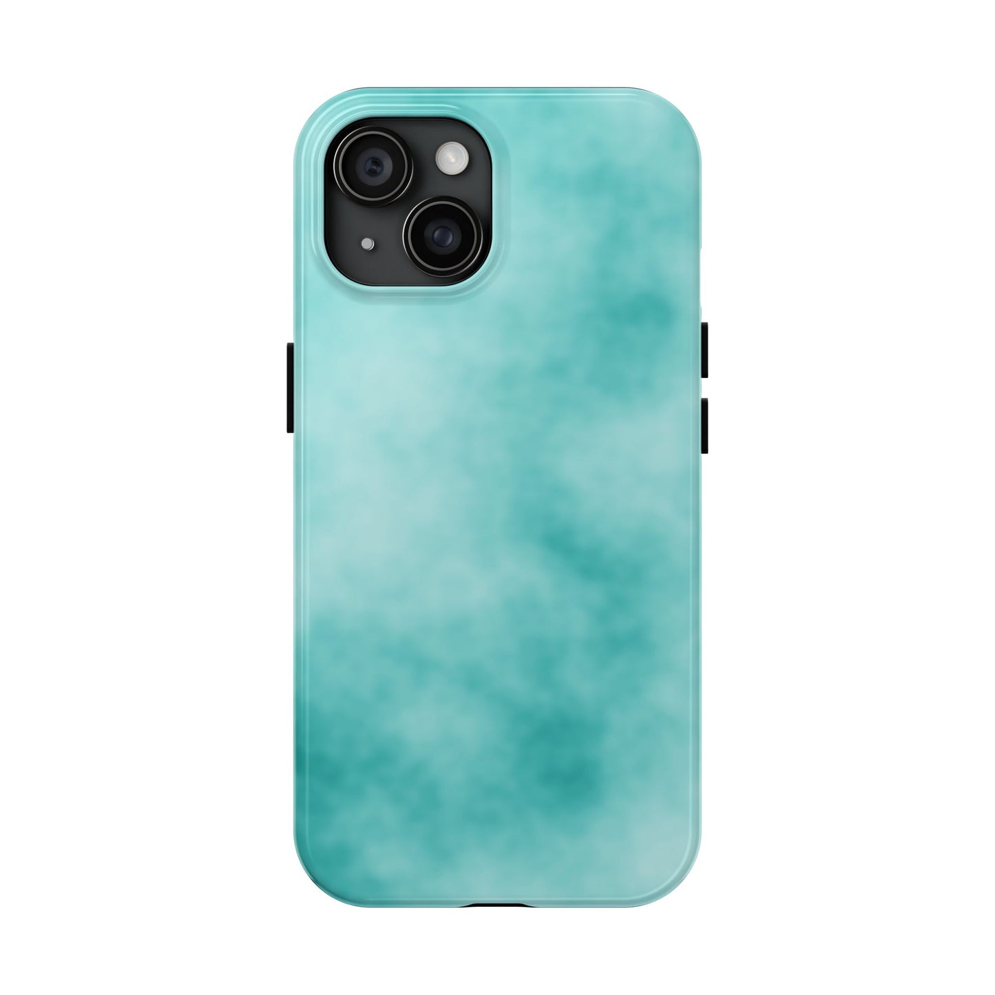 Vibrant Aqua Tough Phone Cases - Stylish & Durable Protection for Your Device