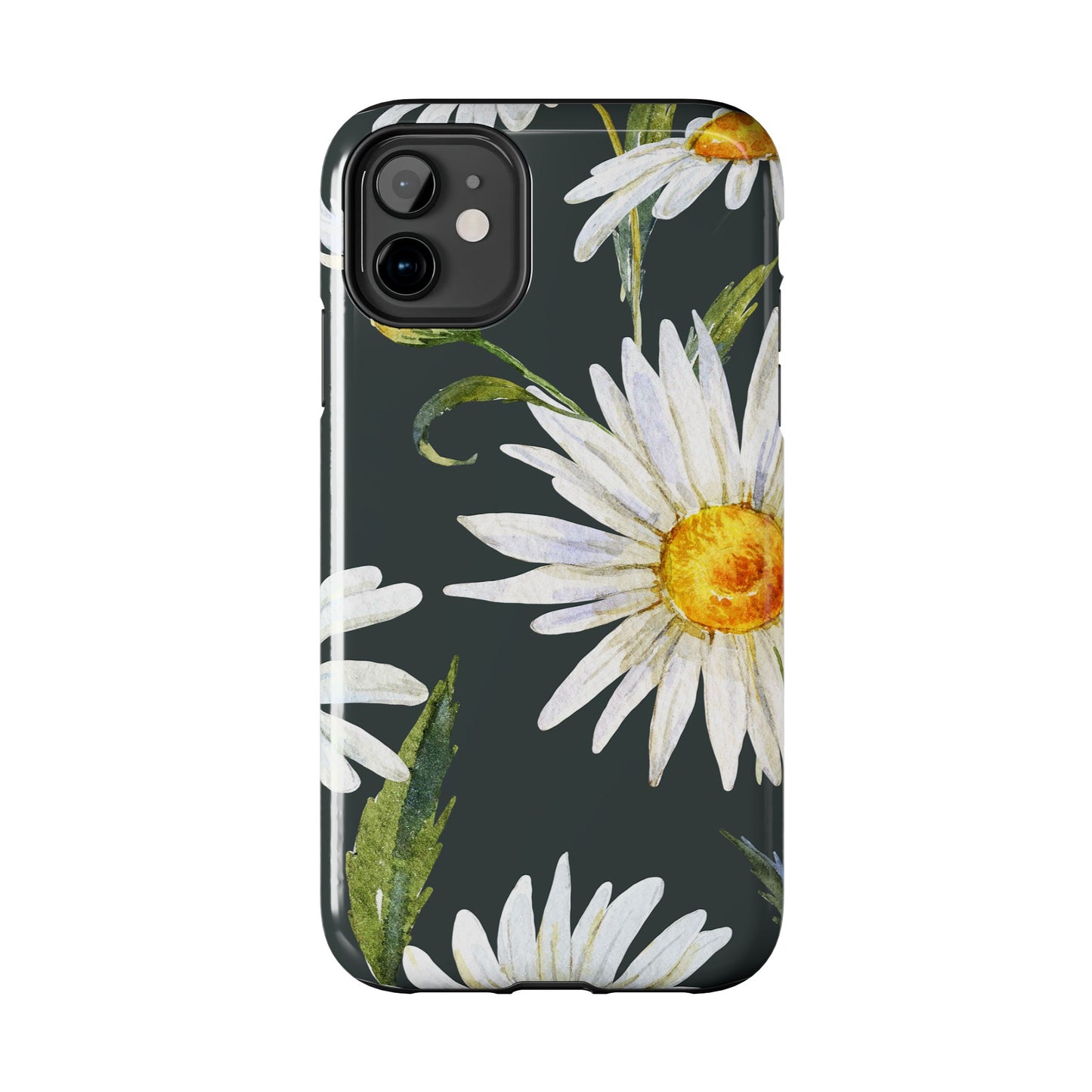 Floral Tough Phone Cases - Durable Protection with Daisy Design