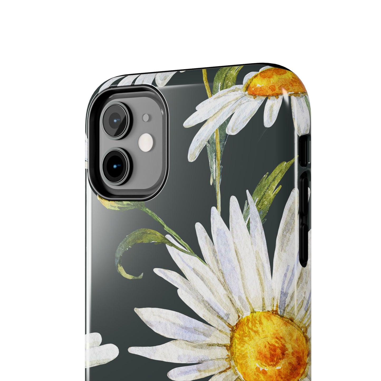 Floral Tough Phone Cases - Durable Protection with Daisy Design