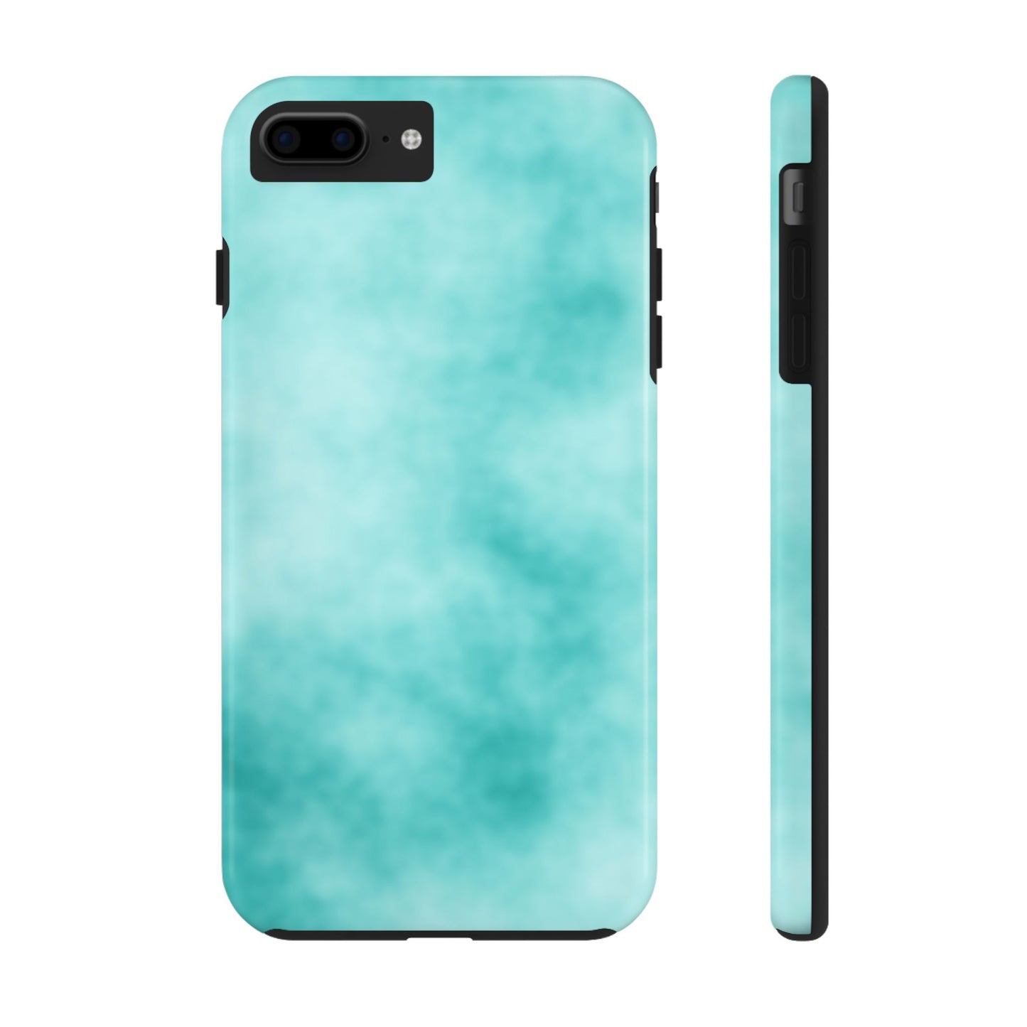 Vibrant Aqua Tough Phone Cases - Stylish & Durable Protection for Your Device