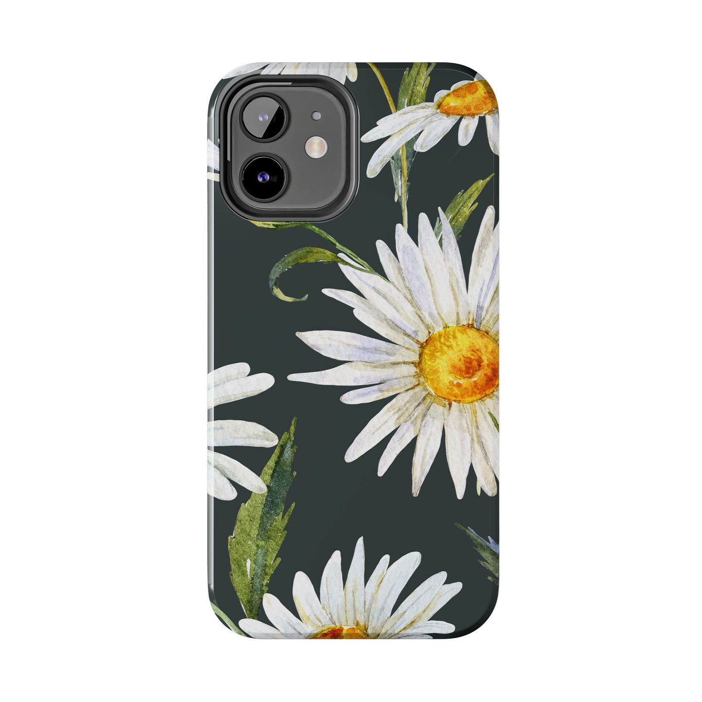 Floral Tough Phone Cases - Durable Protection with Daisy Design