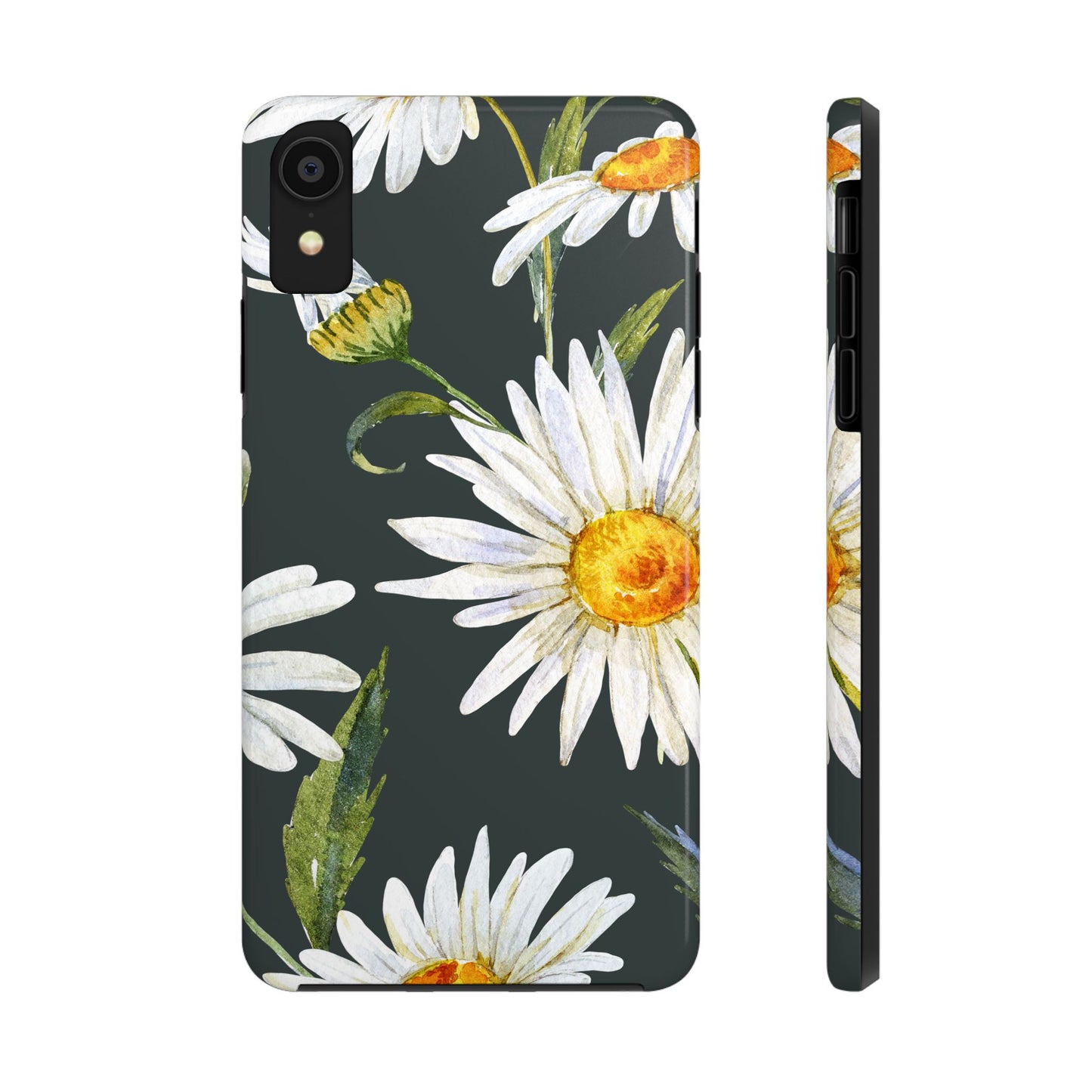 Floral Tough Phone Cases - Durable Protection with Daisy Design