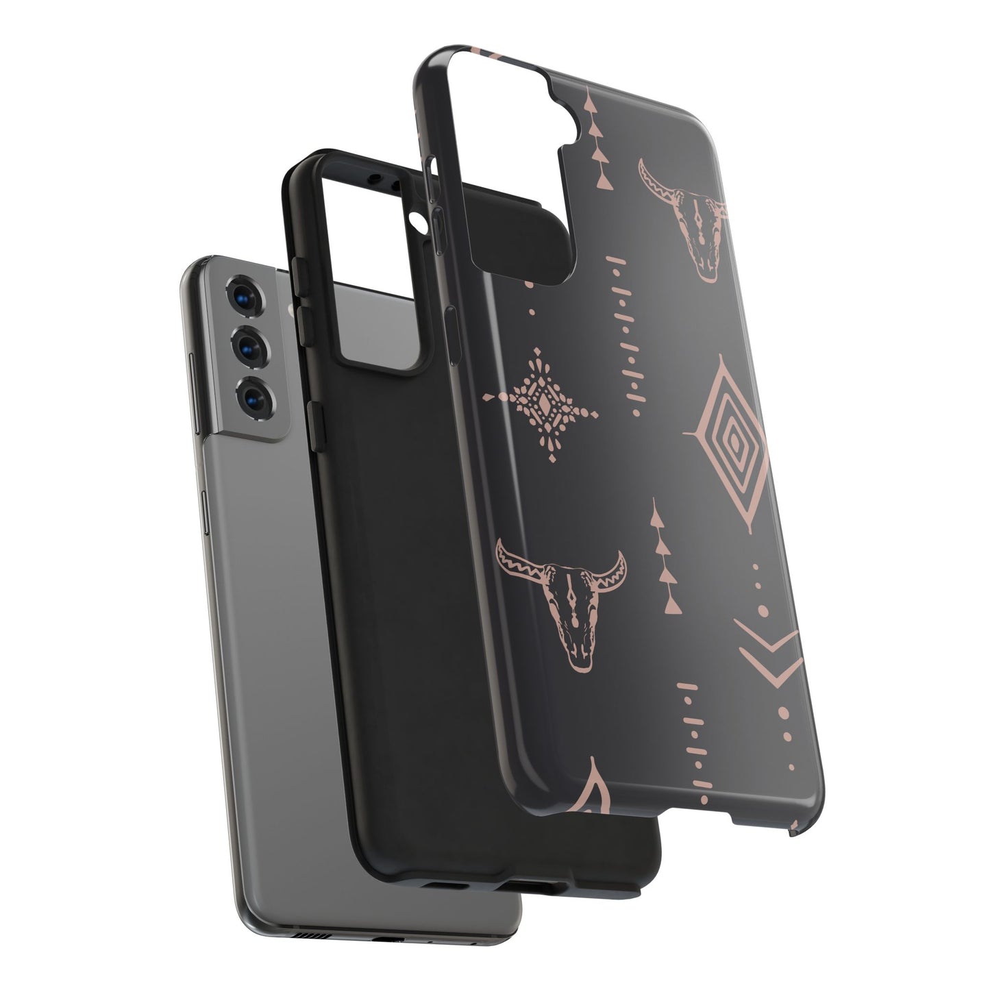 Southwestern Pattern Tough Phone Case - Stylish & Durable