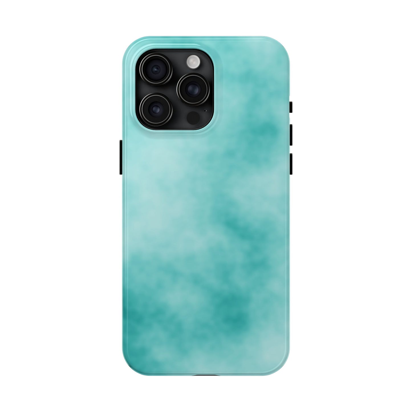 Vibrant Aqua Tough Phone Cases - Stylish & Durable Protection for Your Device