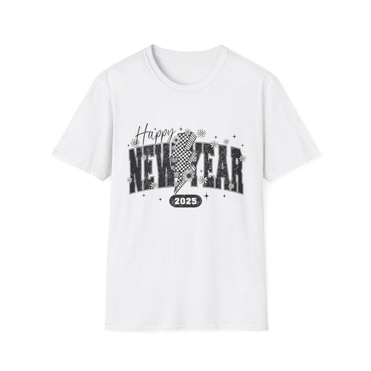 Happy New Year 2025 Unisex Softstyle T-Shirt