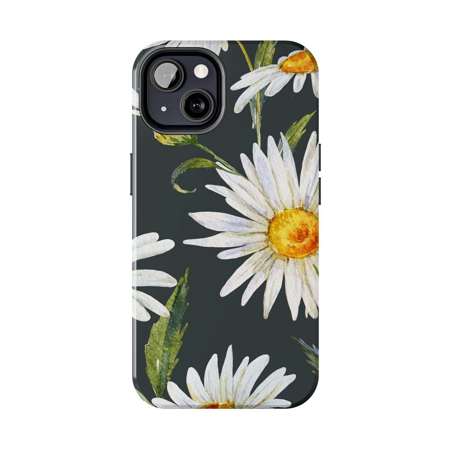 Floral Tough Phone Cases - Durable Protection with Daisy Design